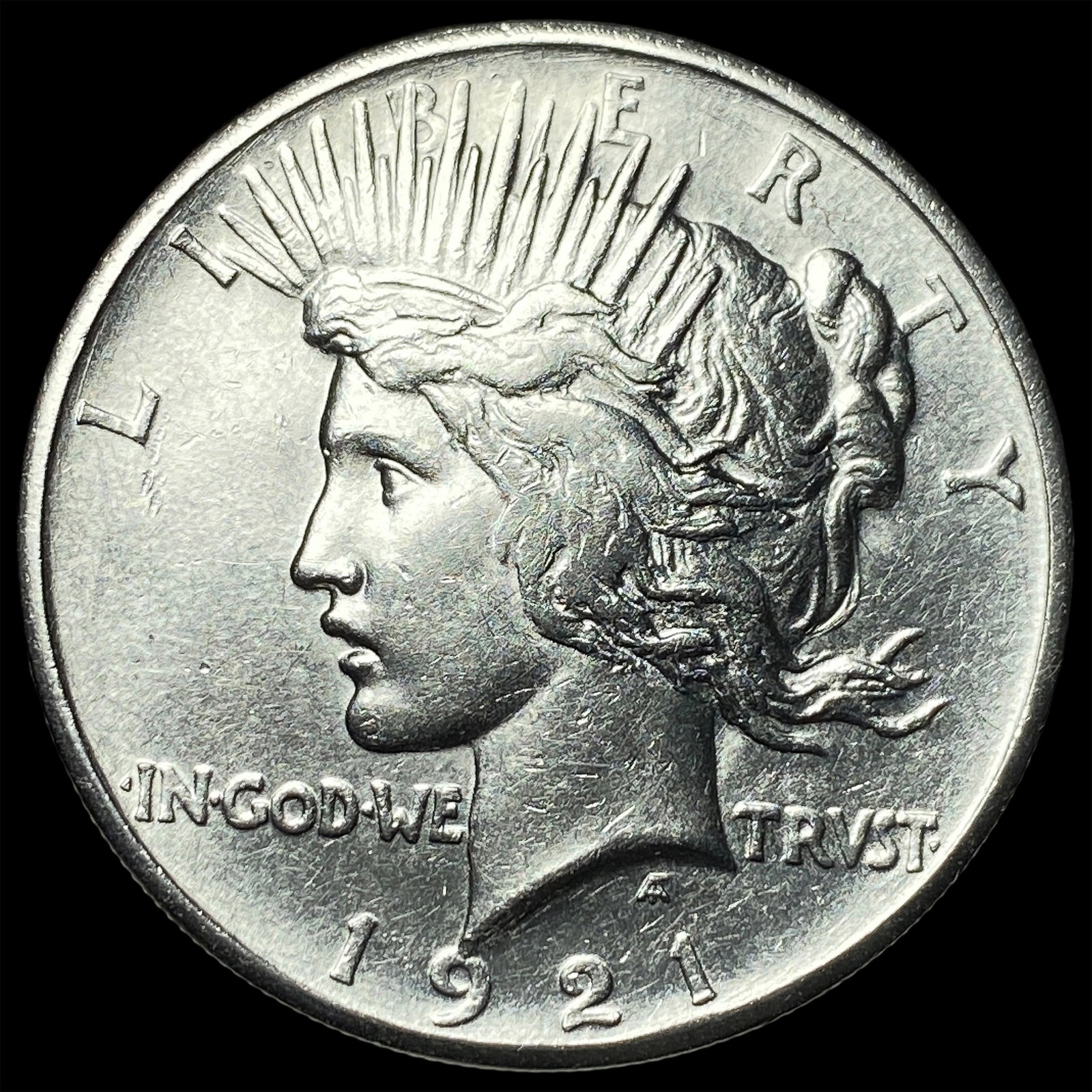 1921 Silver Peace Dollar UNCIRCULATED: 1921 Silver Peace Dollar UNCIRCULATED