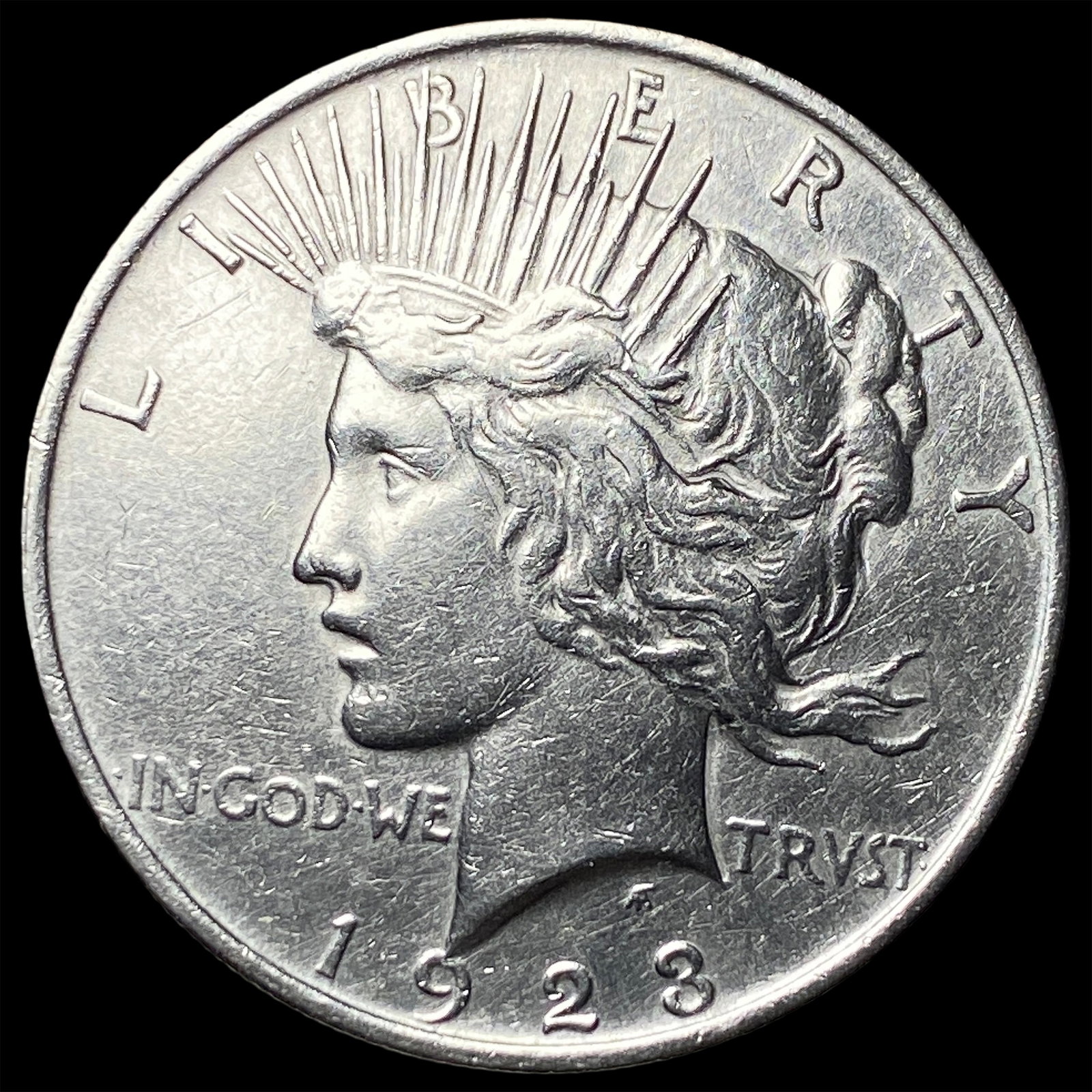 1923 Silver Peace Dollar UNCIRCULATED: 1923 Silver Peace Dollar UNCIRCULATED