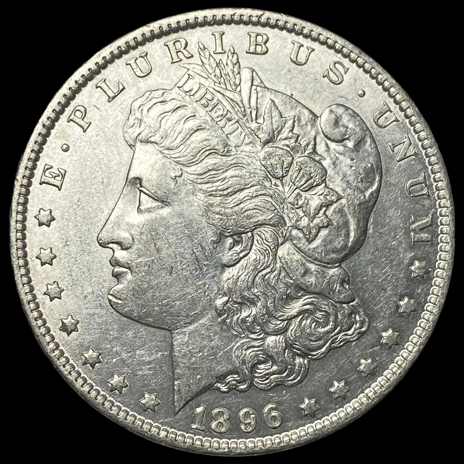 1896 Morgan Silver Dollar CHOICE BU: 1896 Morgan Silver Dollar CHOICE BU