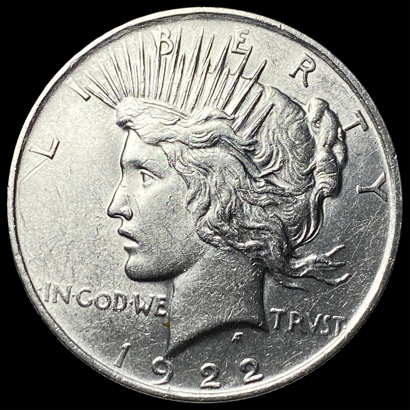 1922 Silver Peace Dollar UNCIRCULATED: 1922 Silver Peace Dollar UNCIRCULATED