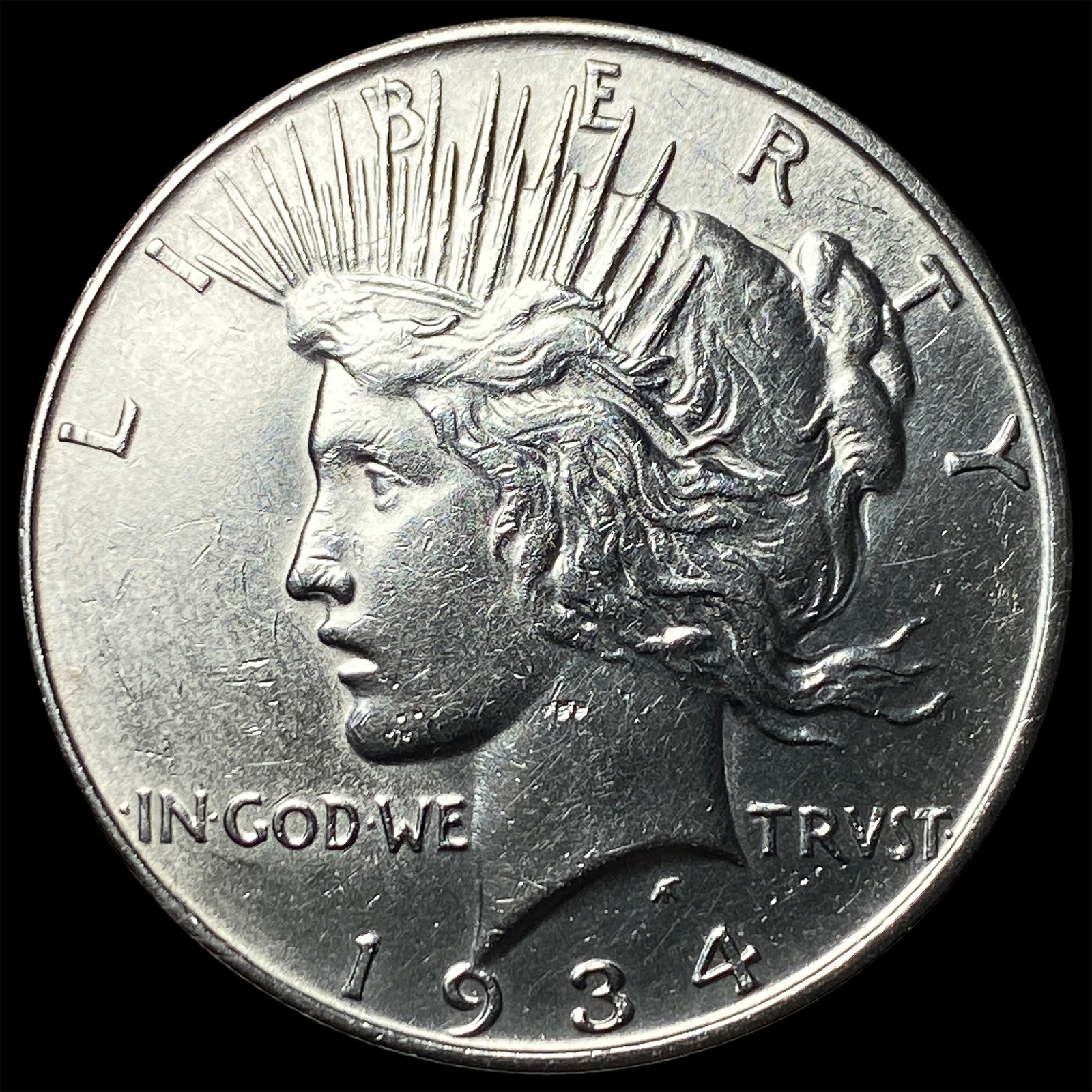 1934 Silver Peace Dollar UNCIRCULATED (1 of 2)