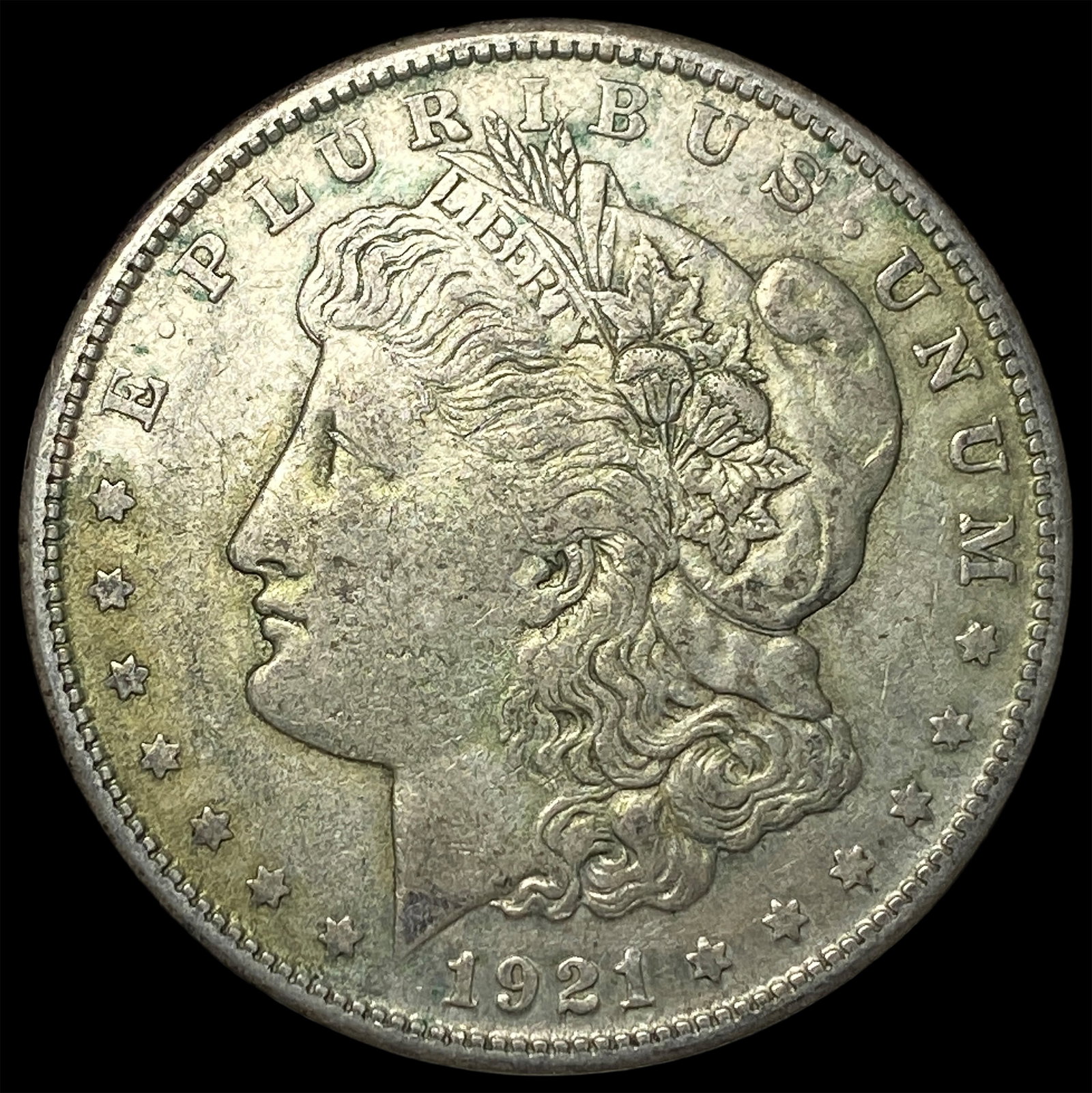 1921-S Silver Morgan Dollar NEARLY UNCIRCULATED: 1921-S Silver Morgan Dollar NEARLY UNCIRCULATED