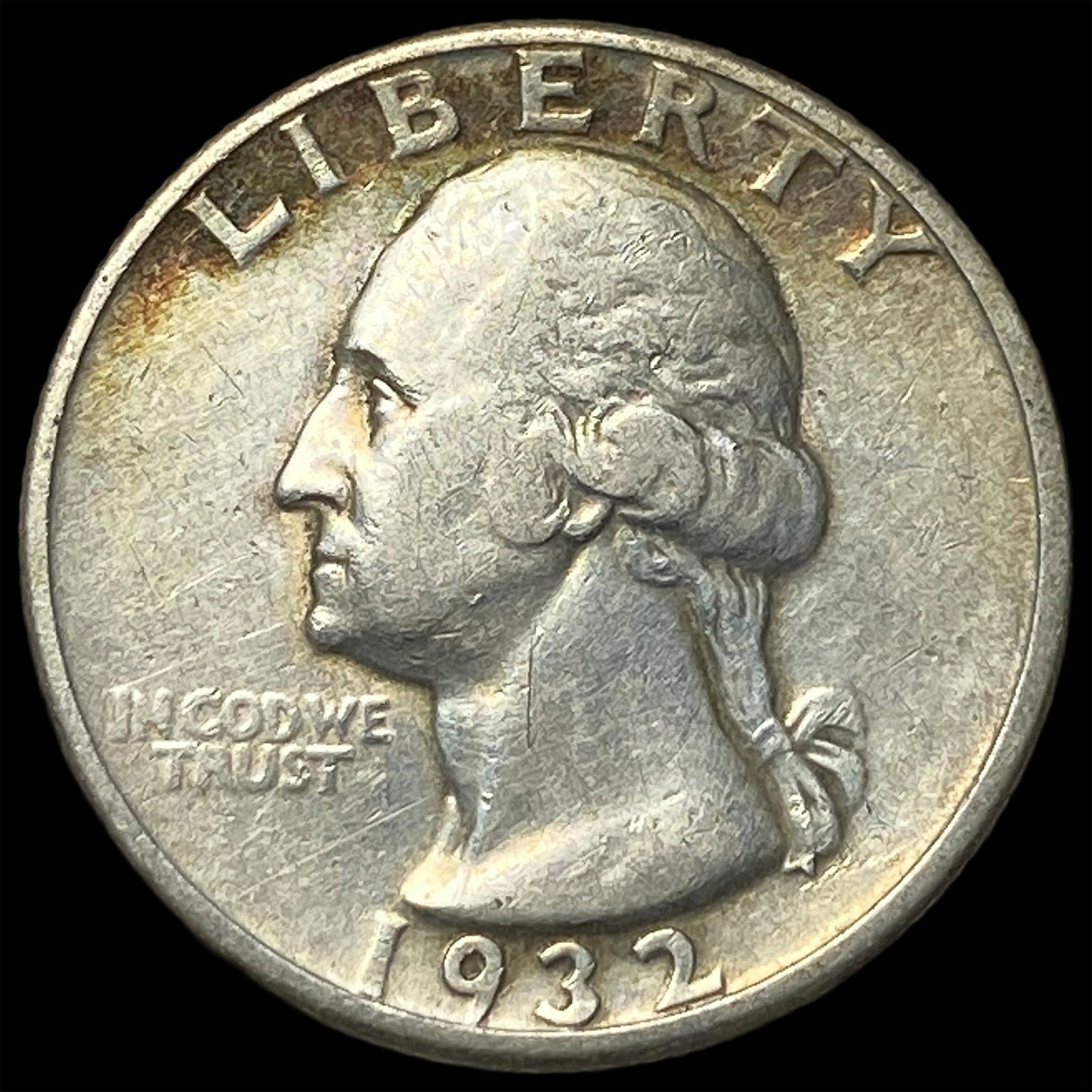1932-D Silver Washington Quarter CLOSELY UNCIRCULATED: 1932-D Silver Washington Quarter CLOSELY UNCIRCULATED