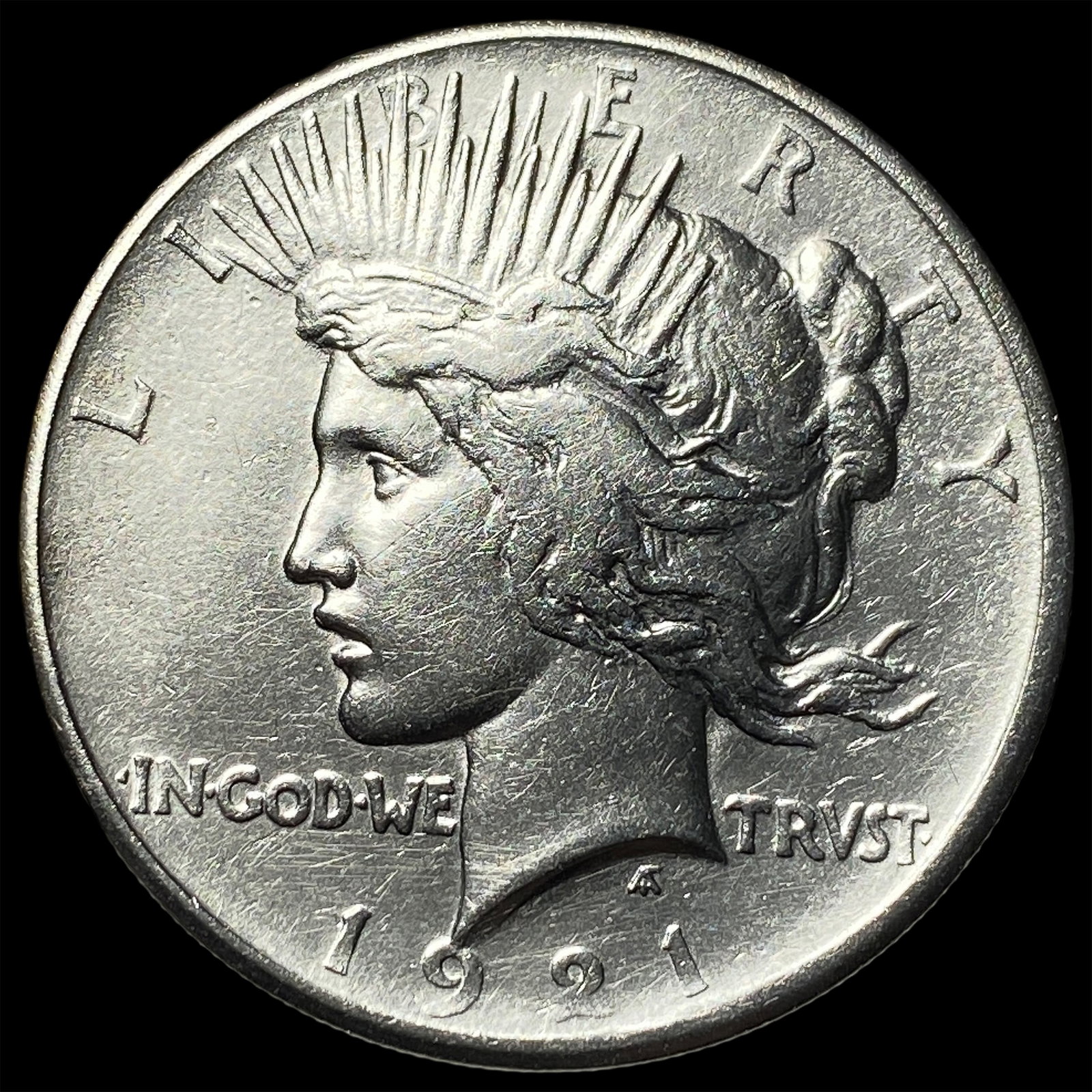 1921 Silver Peace Dollar UNCIRCULATED: 1921 Silver Peace Dollar UNCIRCULATED