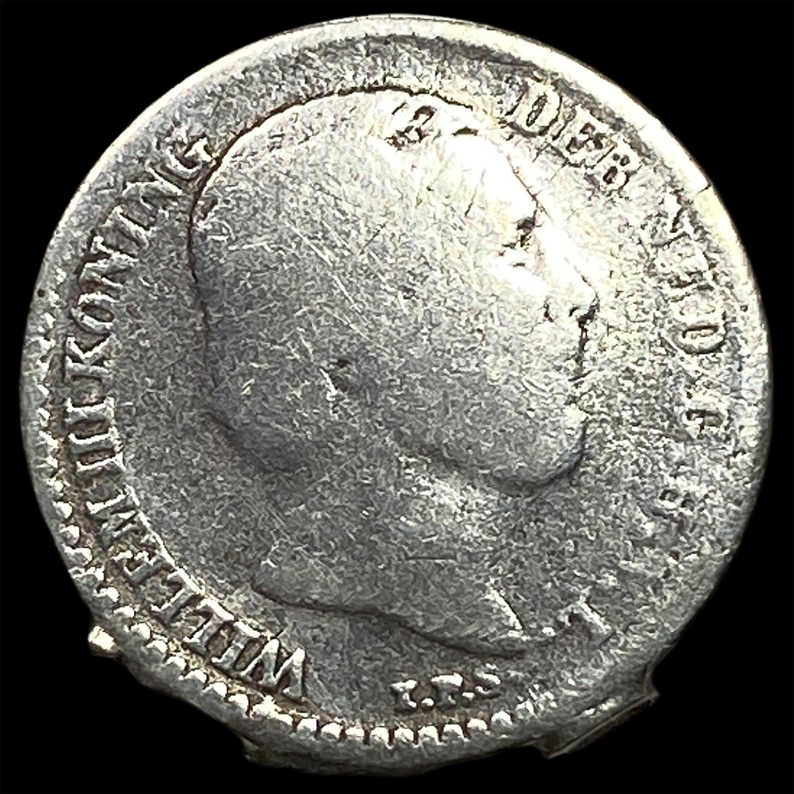 1874 Netherlands Silver 10 Cents (1 of 2)