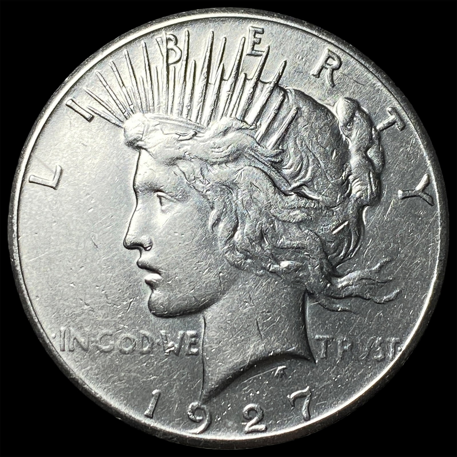 1927 Silver Peace Dollar UNCIRCULATED: 1927 Silver Peace Dollar UNCIRCULATED