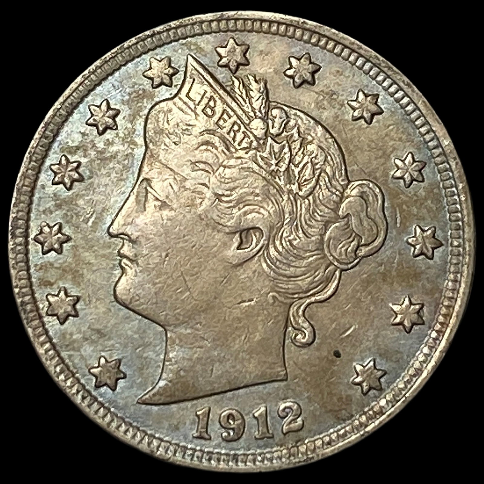 1912 Liberty Head Nickel CLOSELY UNCIRCULATED (1 of 2)