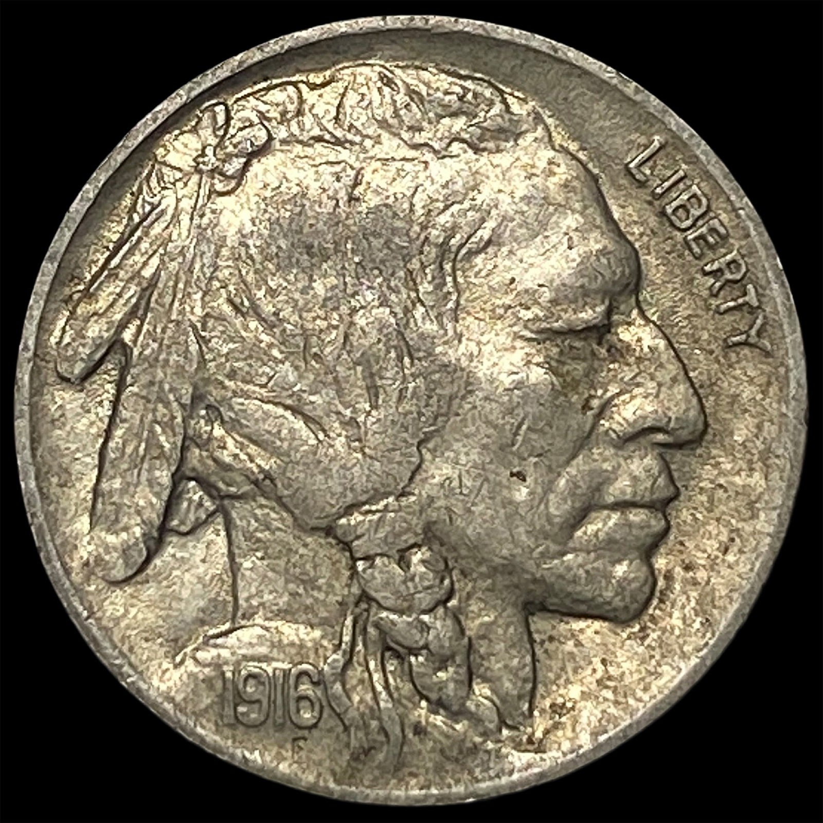 1916 Buffalo Nickel NEARLY UNCIRCULATED (1 of 2)