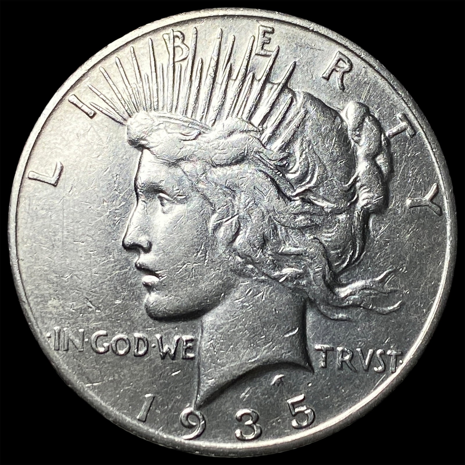1935 Silver Peace Dollar UNCIRCULATED (1 of 2)