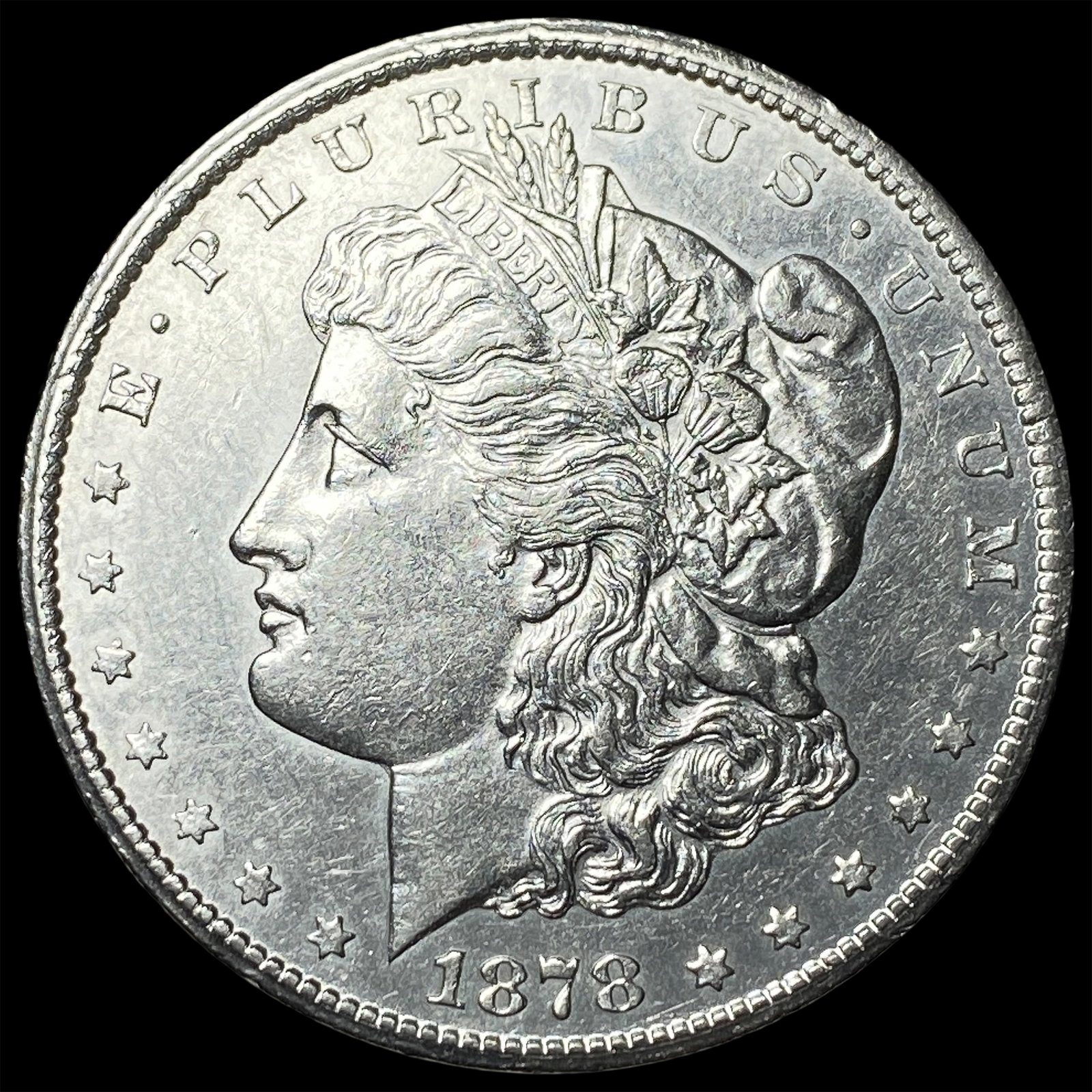 1878-S Silver Morgan Dollar UNCIRCULATED: 1878-S Silver Morgan Dollar UNCIRCULATED