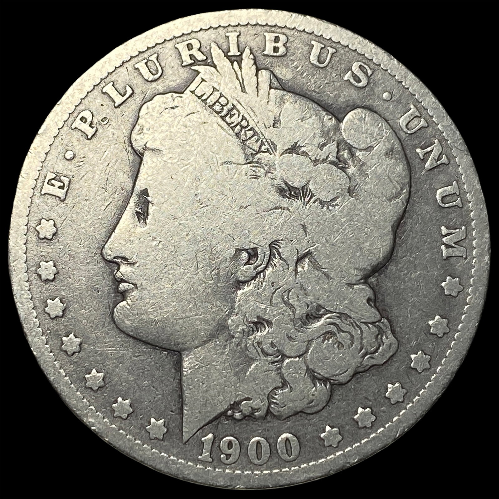 1900-O Silver Morgan Dollar LIGHTLY CIRCULATED: 1900-O Silver Morgan Dollar LIGHTLY CIRCULATED