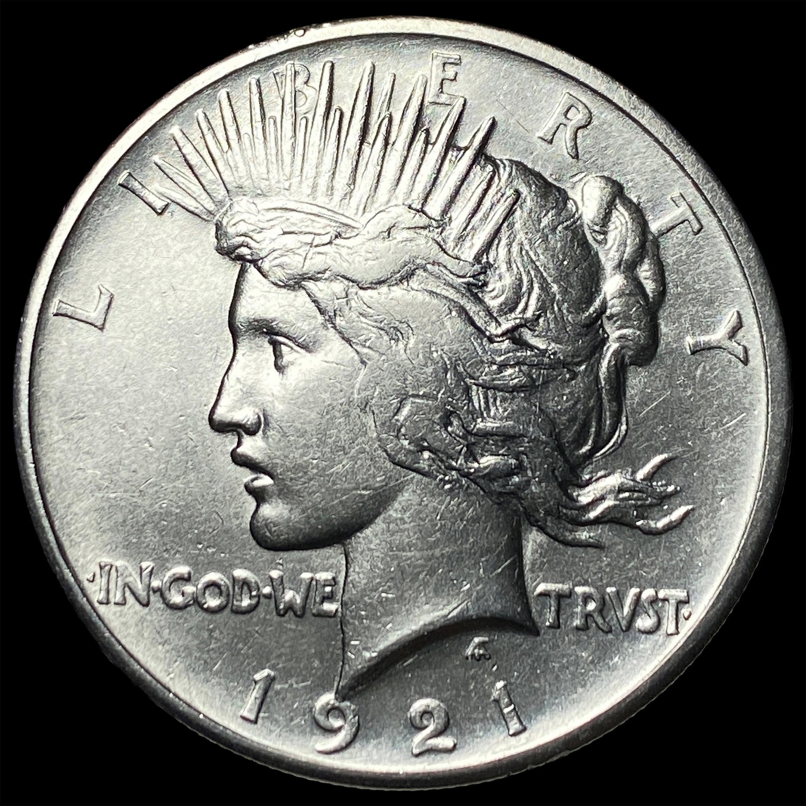 1921 Silver Peace Dollar UNCIRCULATED: 1921 Silver Peace Dollar UNCIRCULATED