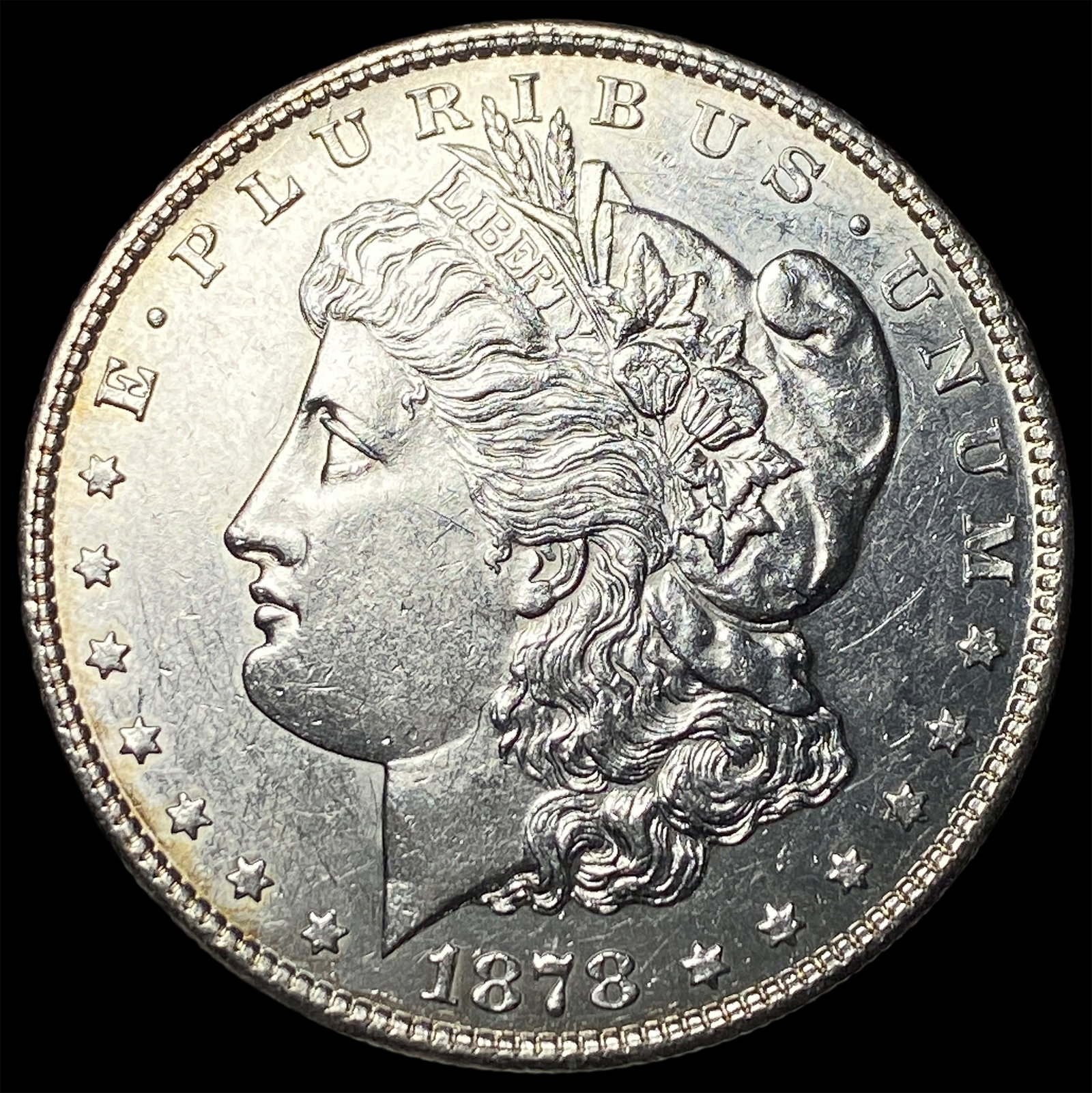 1878-S Silver Morgan Dollar UNCIRCULATED: 1878-S Silver Morgan Dollar UNCIRCULATED