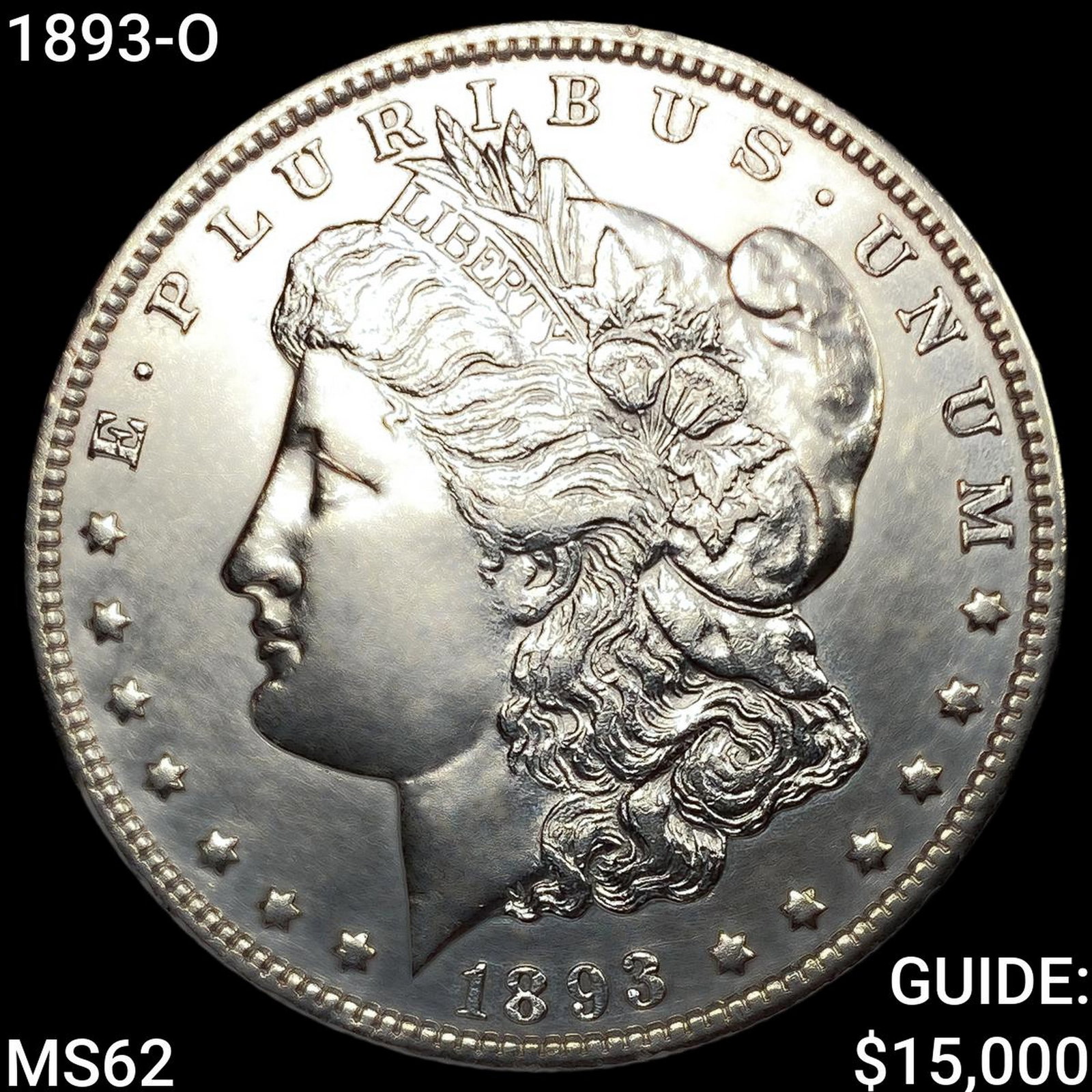1893-O Morgan Silver Dollar (1 of 2)