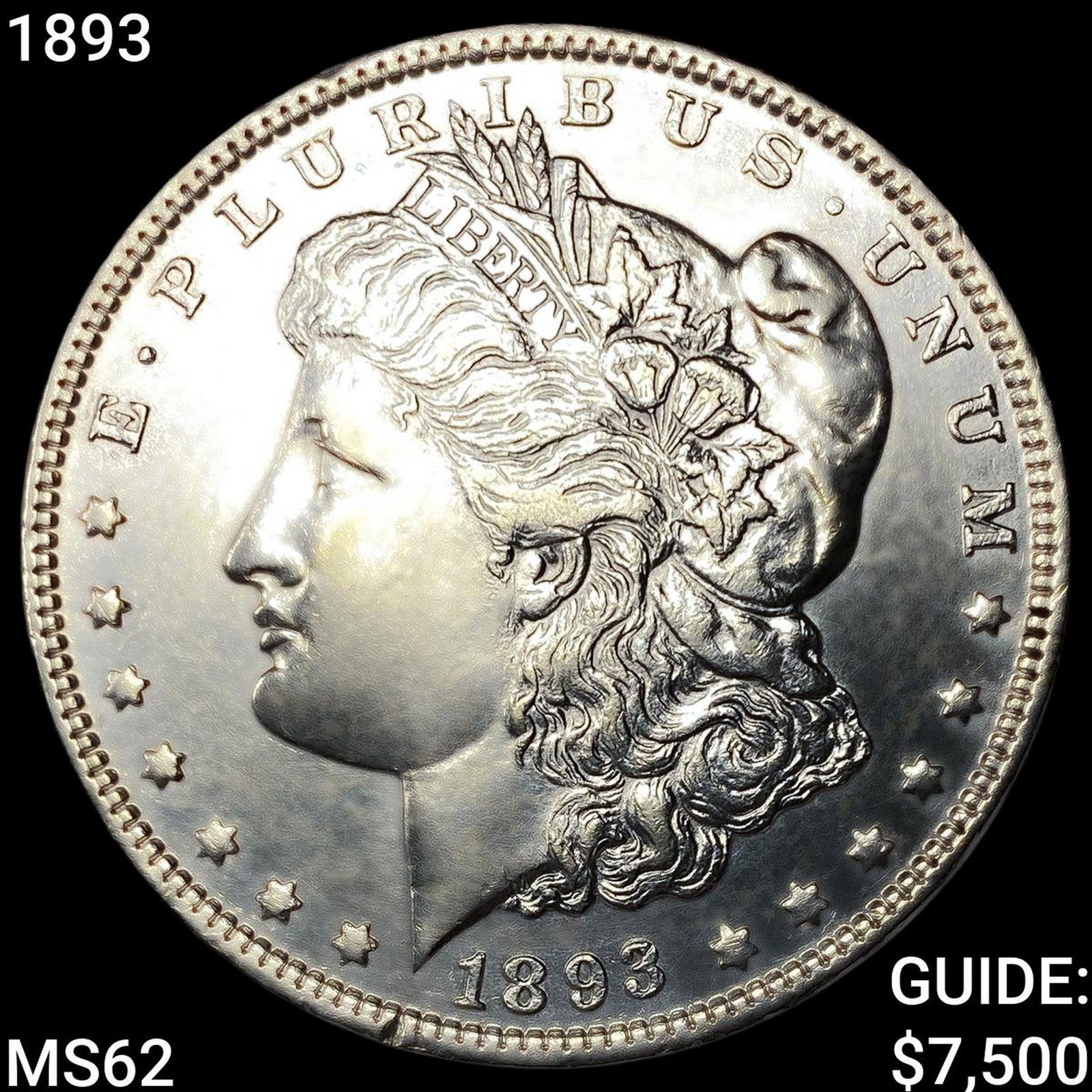 1893 Morgan Silver Dollar: 1893 Morgan Silver Dollar
