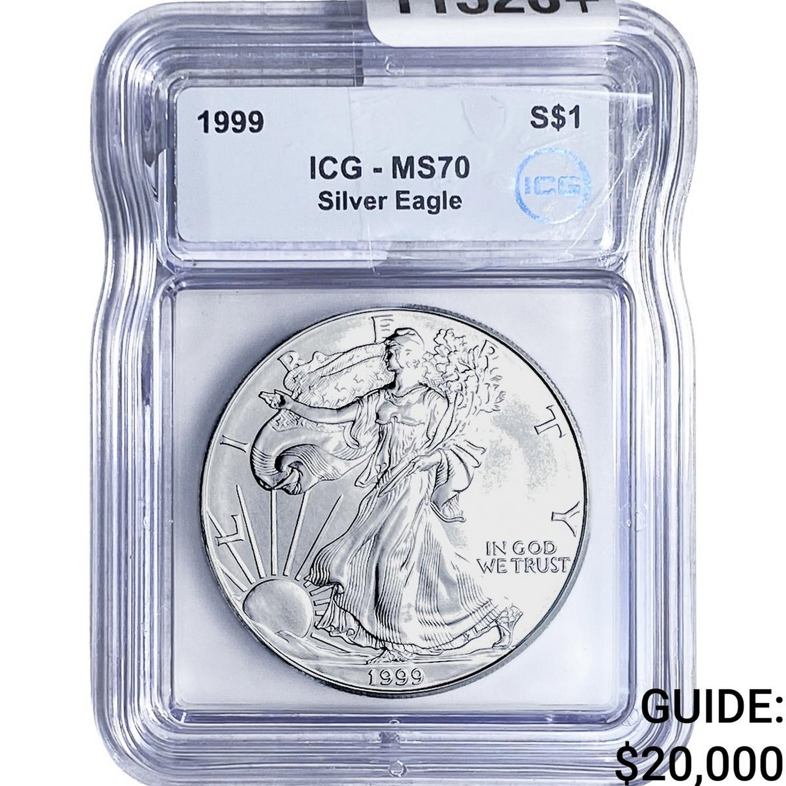 1999 Silver Eagle ICG MS70: 1999 Silver Eagle ICG MS70