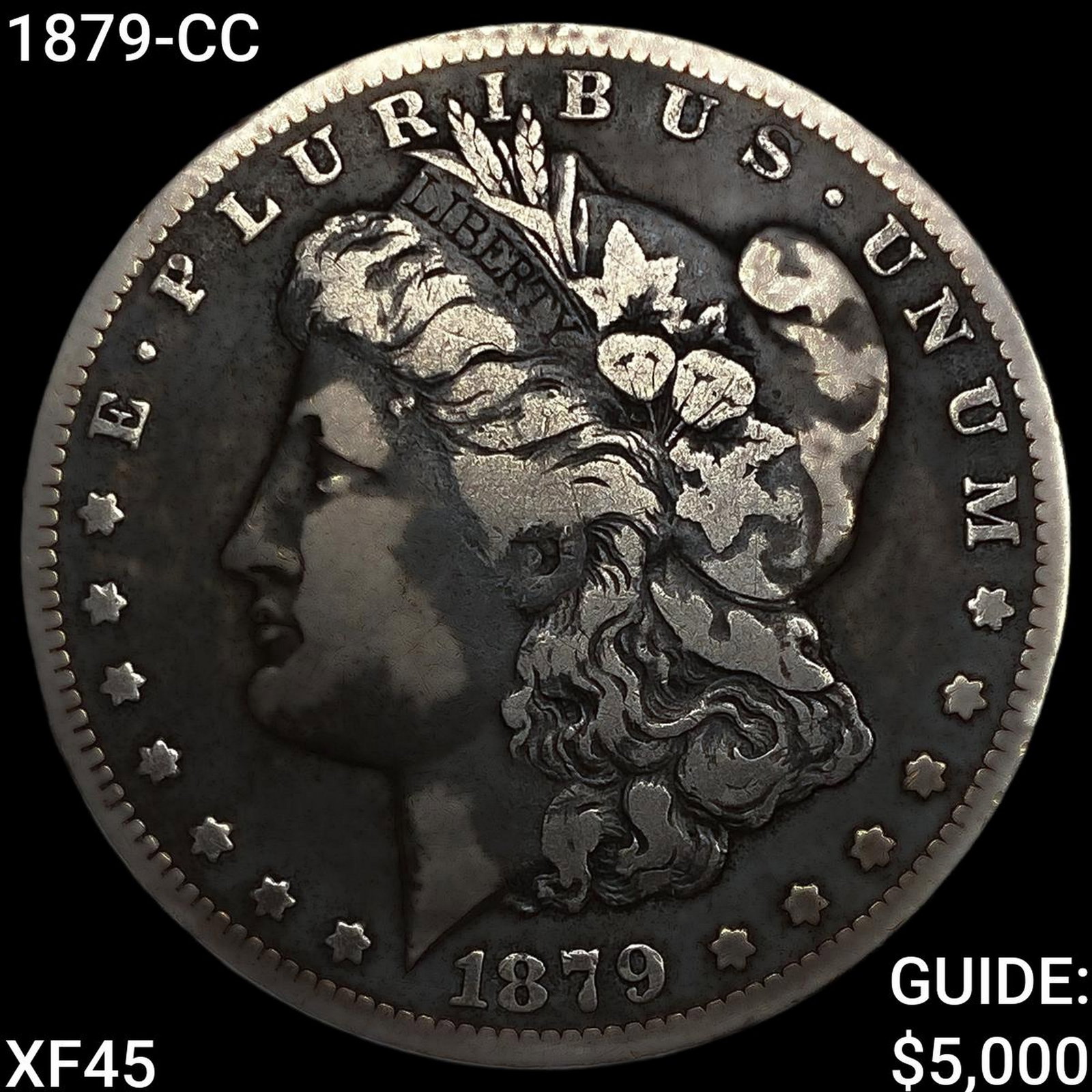 1879-CC Morgan Silver Dollar: 1879-CC Morgan Silver Dollar