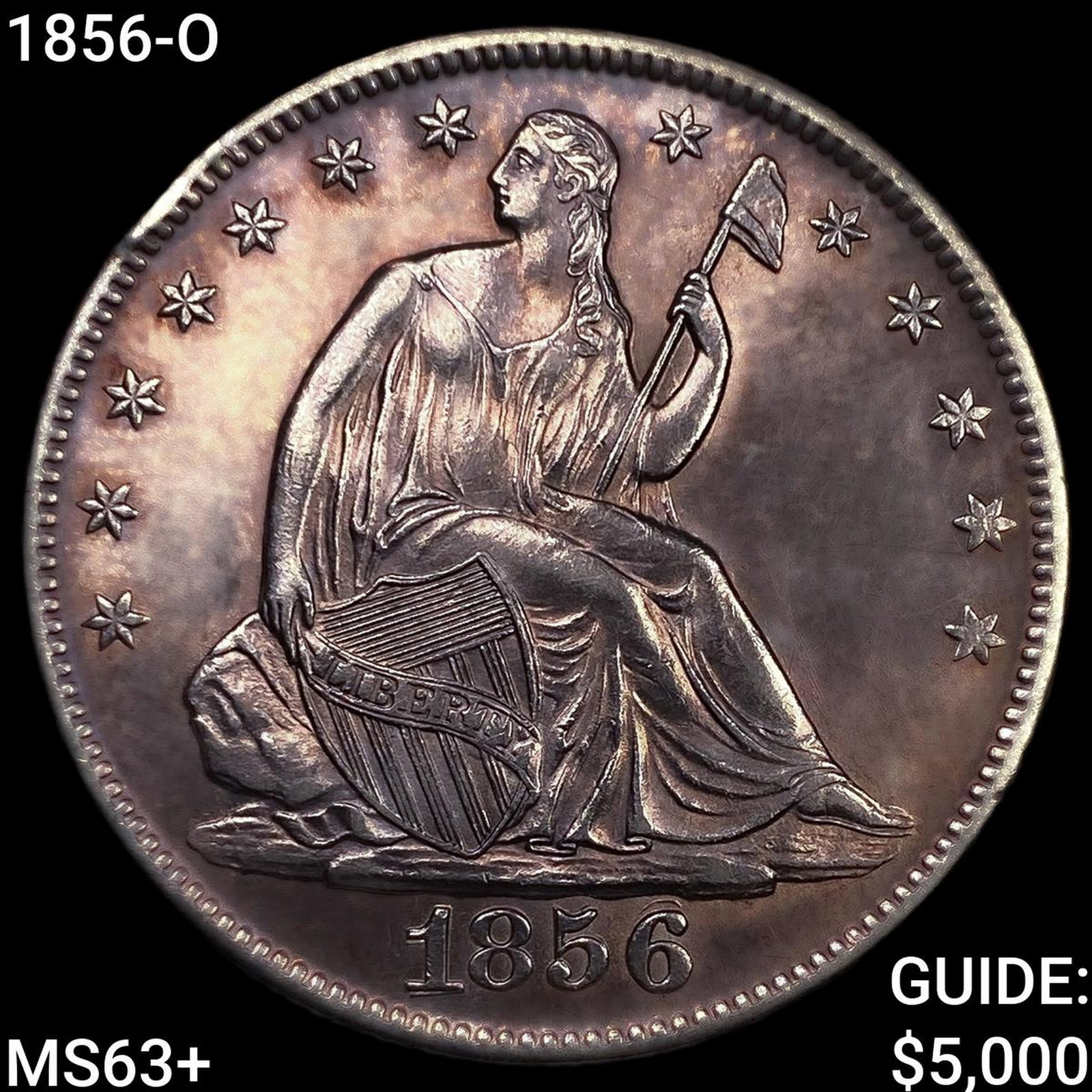 1856-O Seated Liberty Half Dollar: 1856-O Seated Liberty Half Dollar