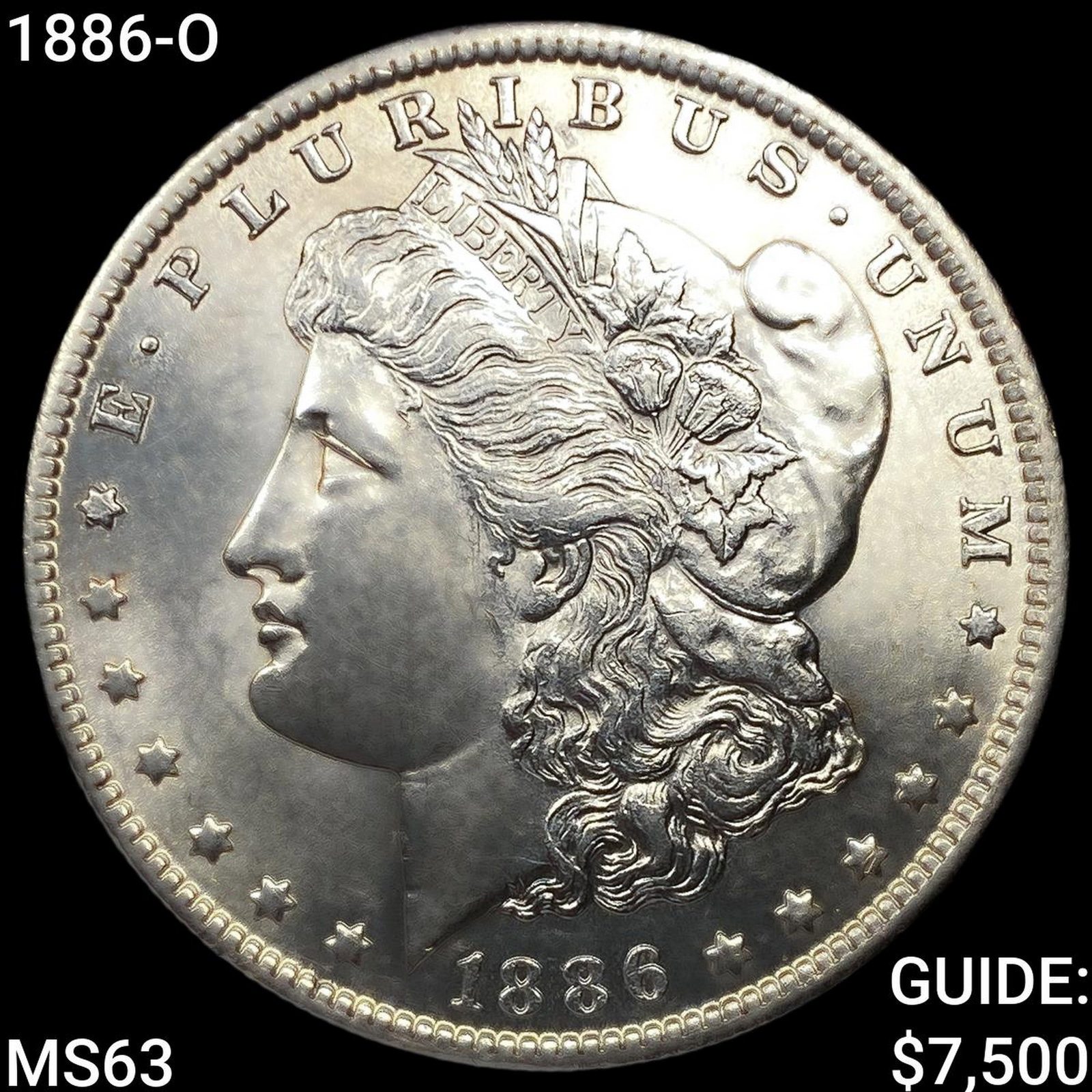 1886-O Morgan Silver Dollar: 1886-O Morgan Silver Dollar