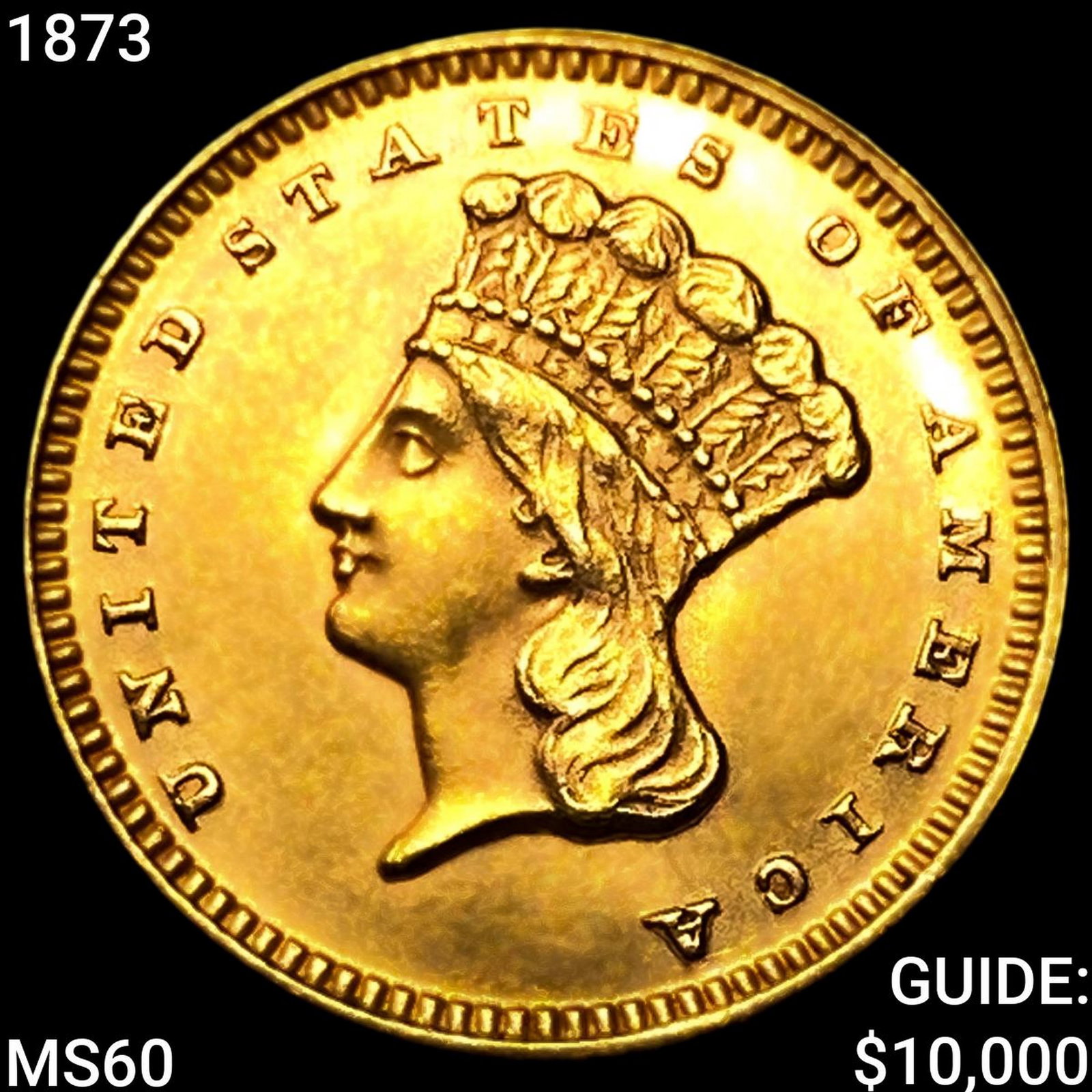 1873 Rare Gold Dollar (1 of 2)