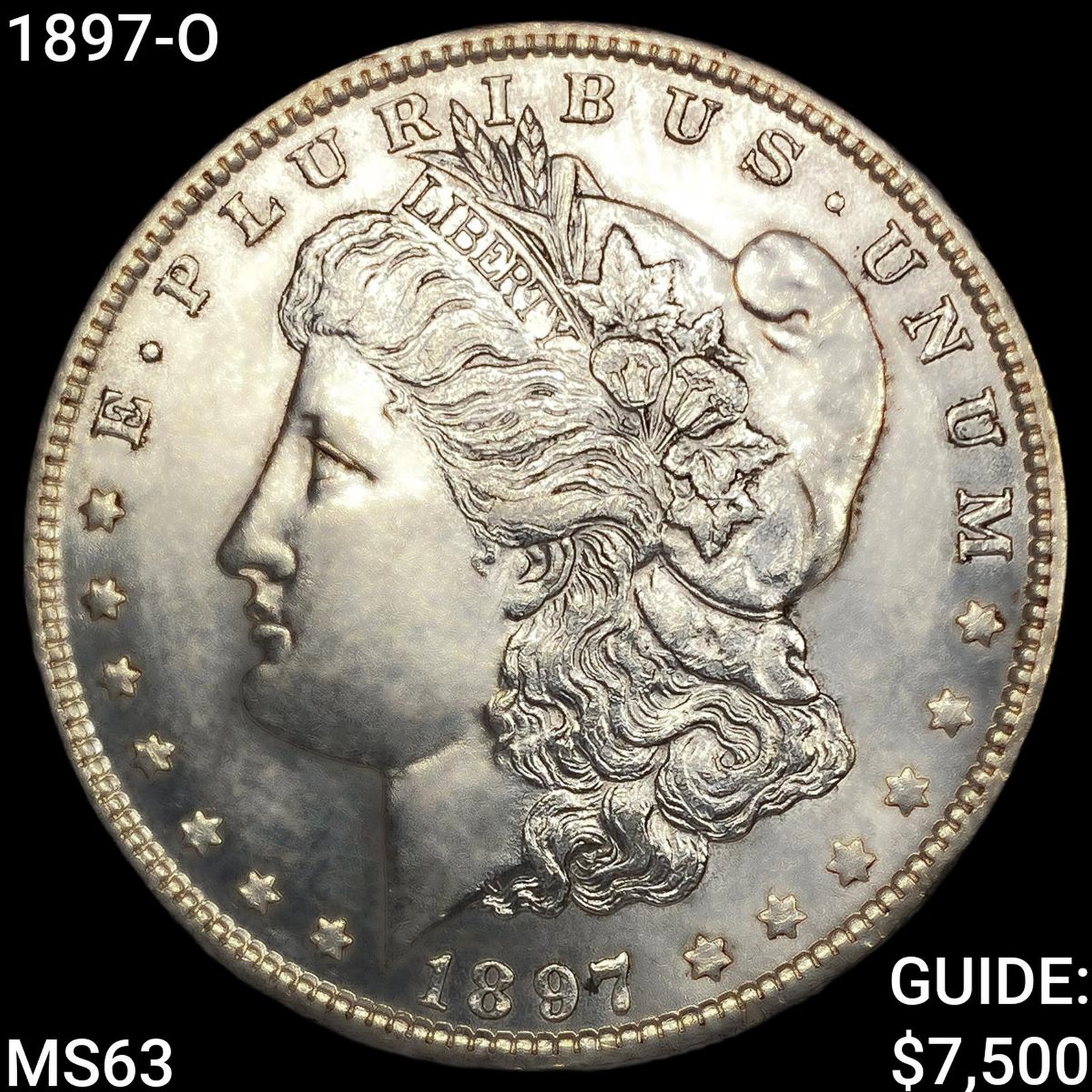 1897-O Morgan Silver Dollar: 1897-O Morgan Silver Dollar