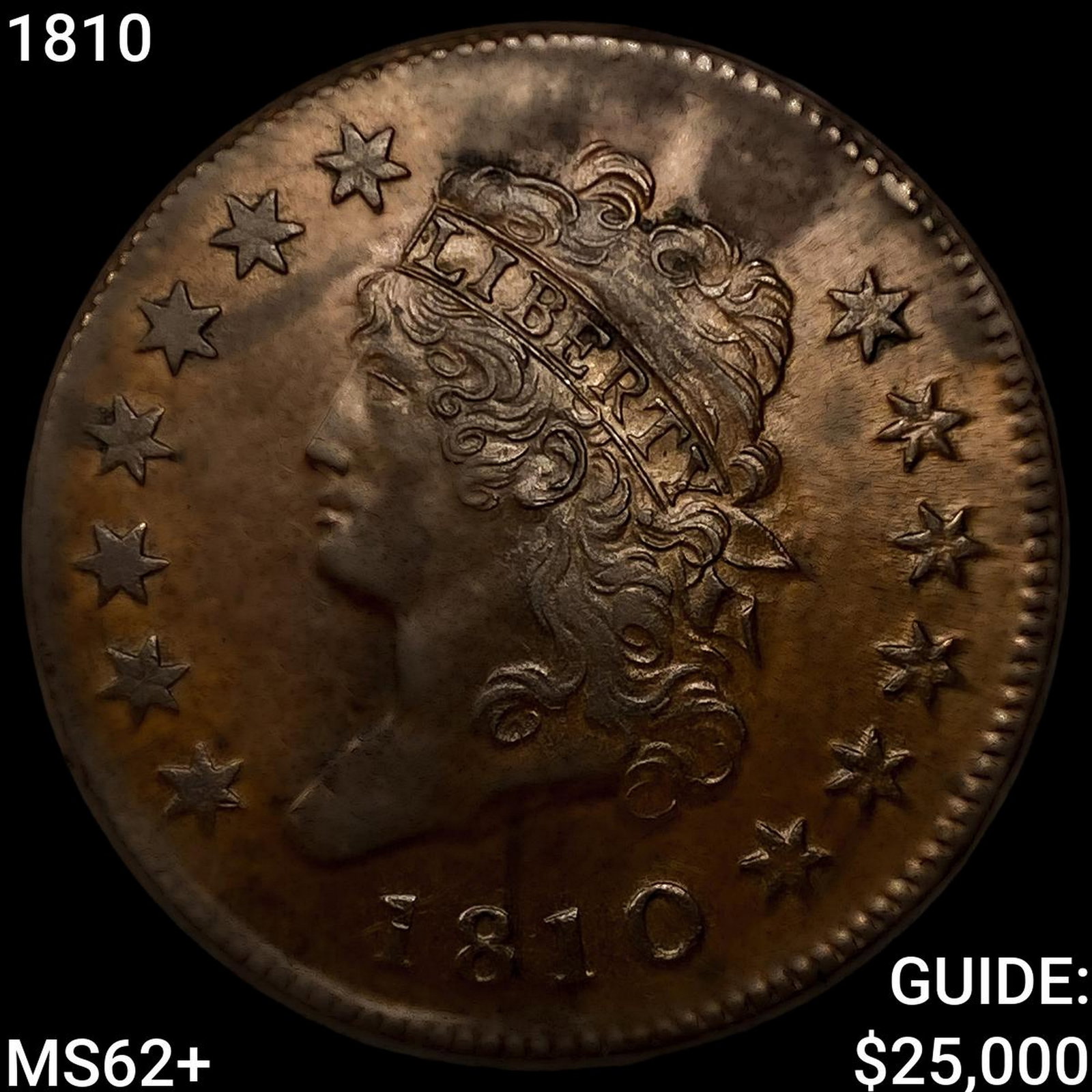 1810 Classic Head Large Cent: 1810 Classic Head Large Cent