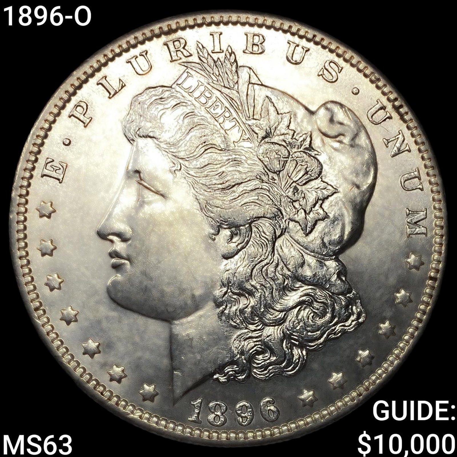 1896-O Morgan Silver Dollar: 1896-O Morgan Silver Dollar