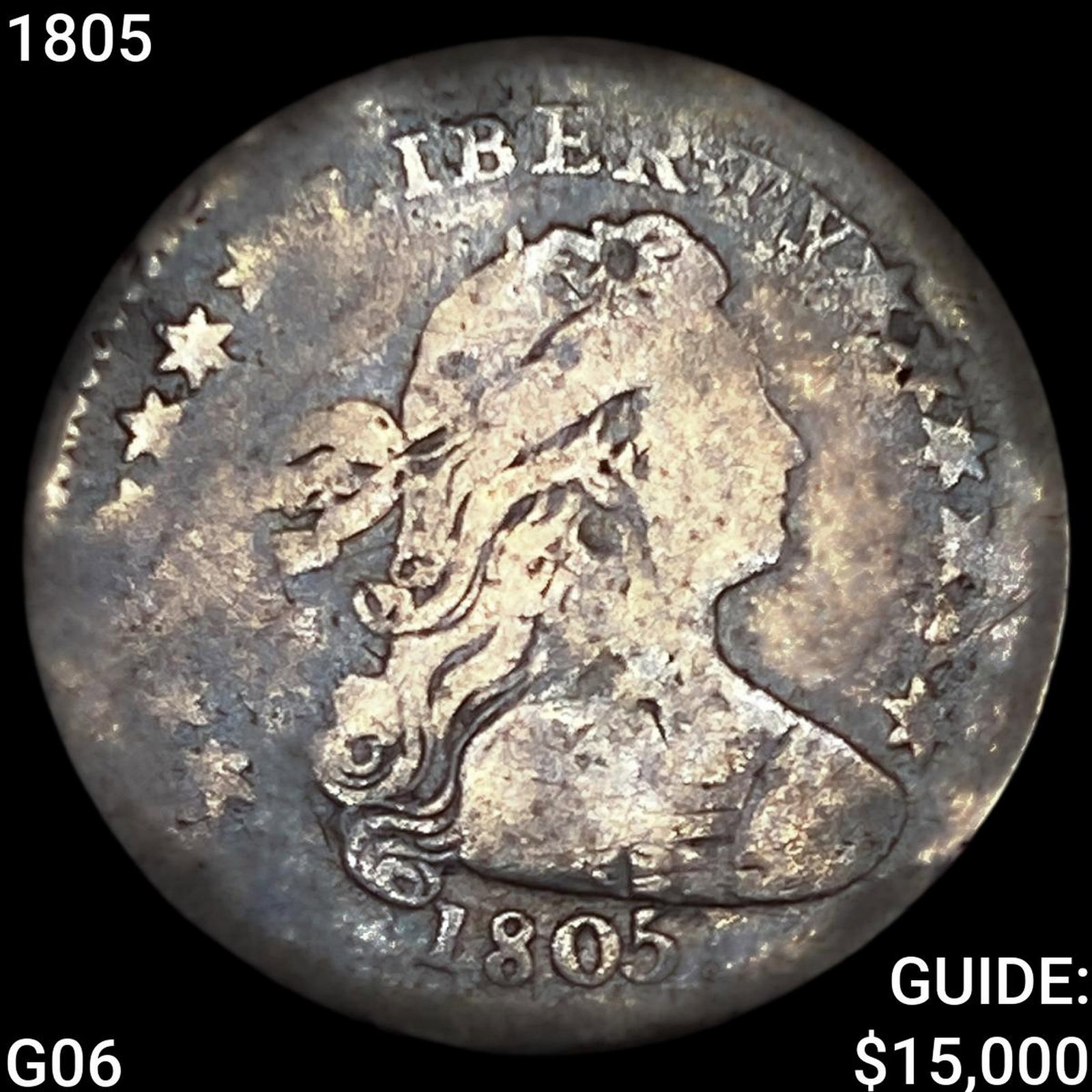 1805 Draped Bust Half Dime: 1805 Draped Bust Half Dime