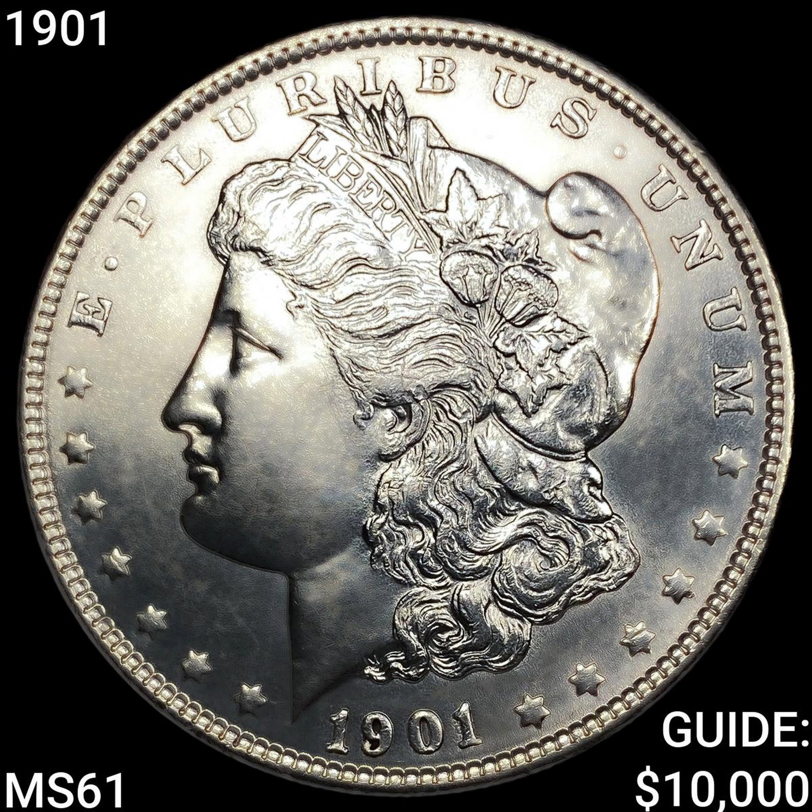1901 Morgan Silver Dollar: 1901 Morgan Silver Dollar