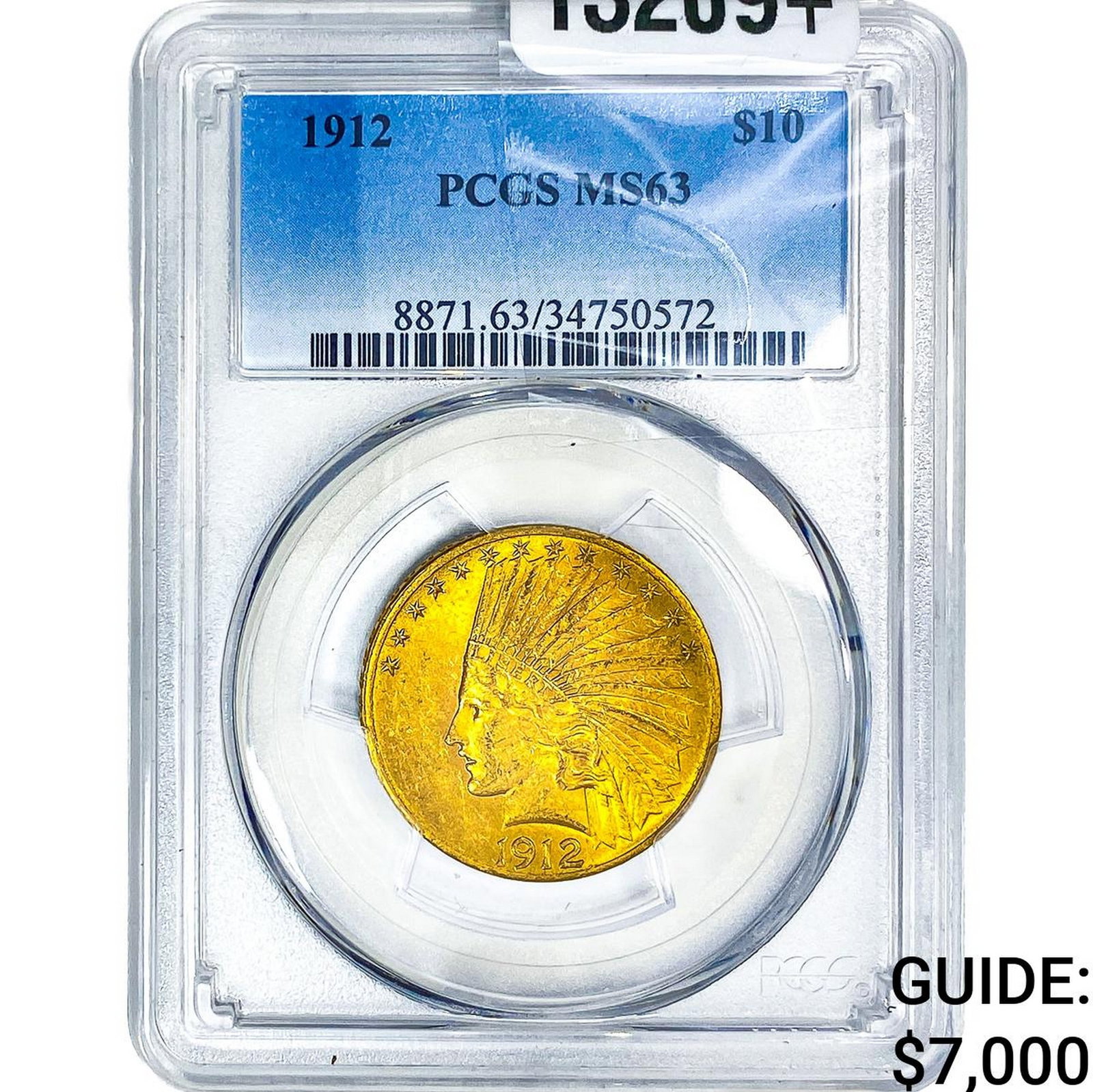1912 $10 Gold Eagle PCGS MS63 (1 of 4)