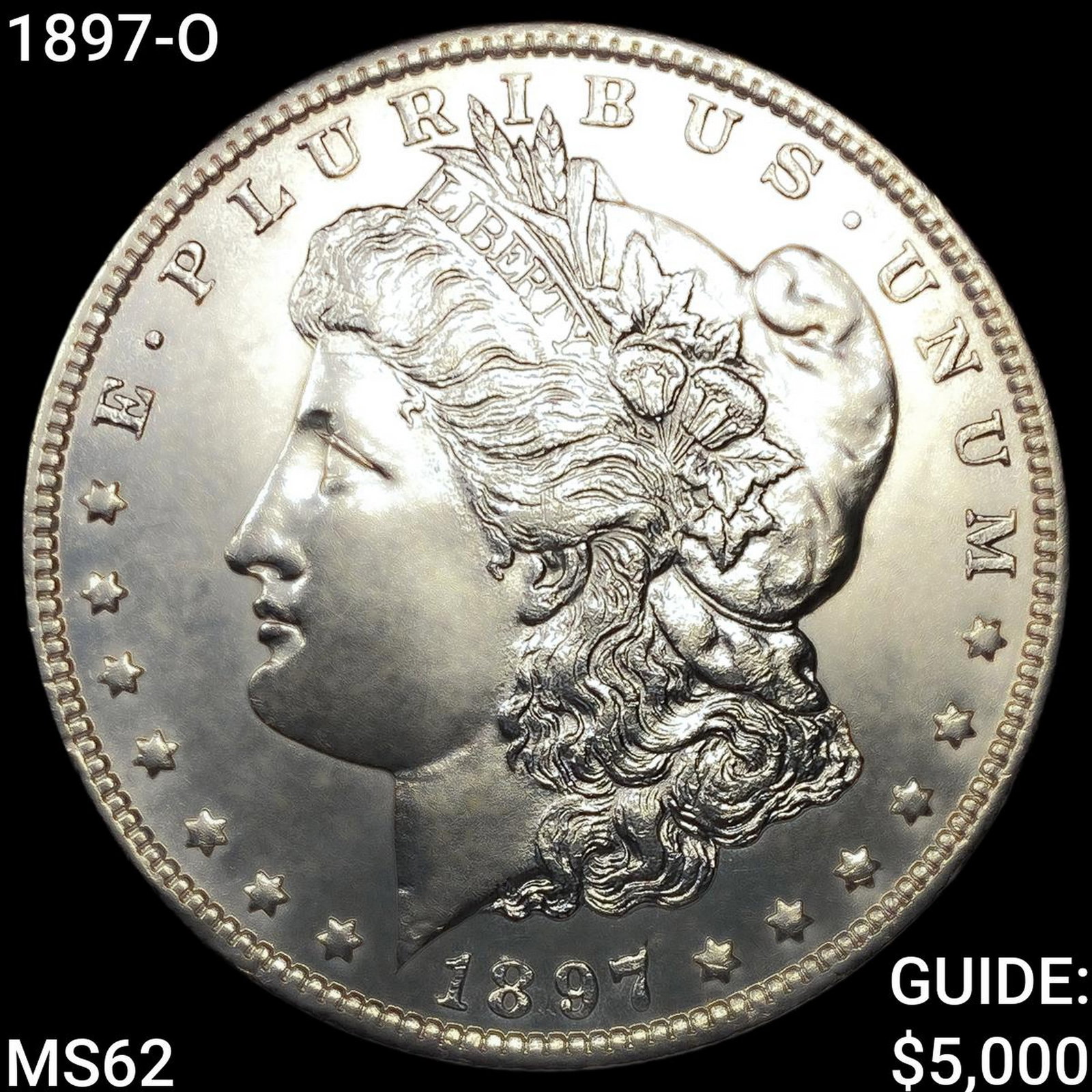 1897-O Morgan Silver Dollar: 1897-O Morgan Silver Dollar