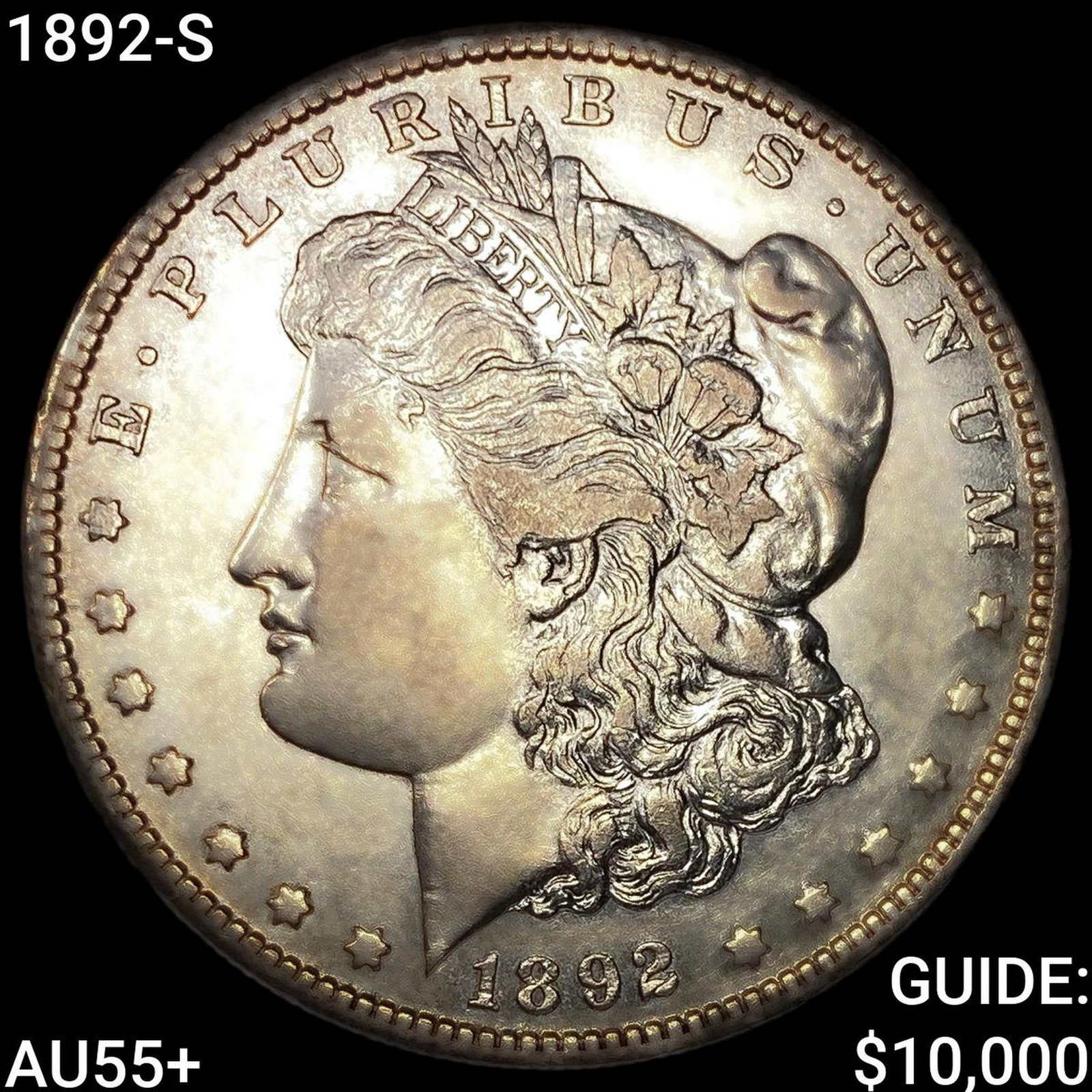 1892-S Morgan Silver Dollar: 1892-S Morgan Silver Dollar