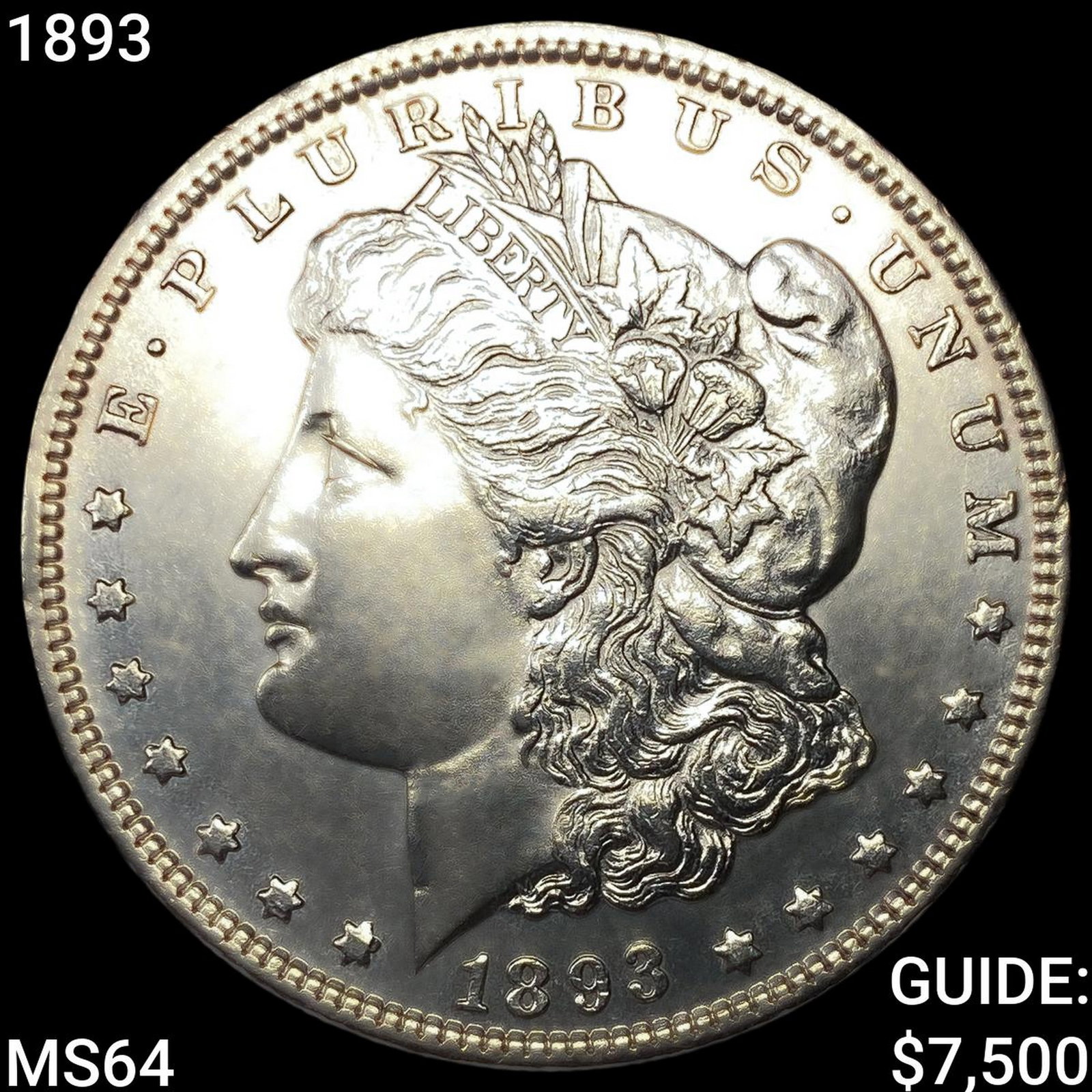 1893 Morgan Silver Dollar: 1893 Morgan Silver Dollar