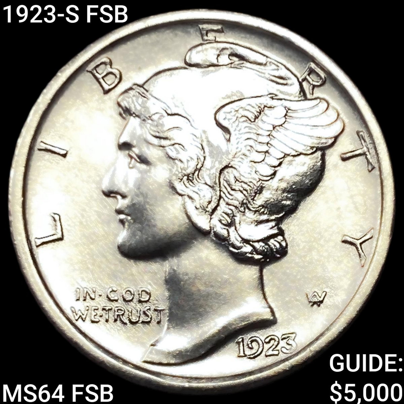 1923-S FSB Mercury Dime: 1923-S FSB Mercury Dime
