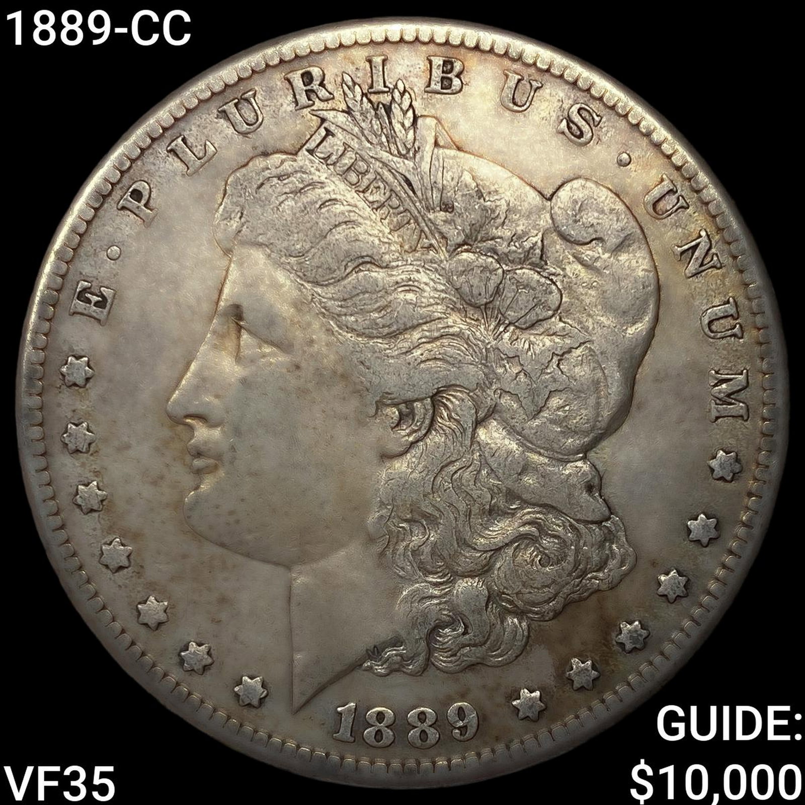 1889-CC Morgan Silver Dollar: 1889-CC Morgan Silver Dollar