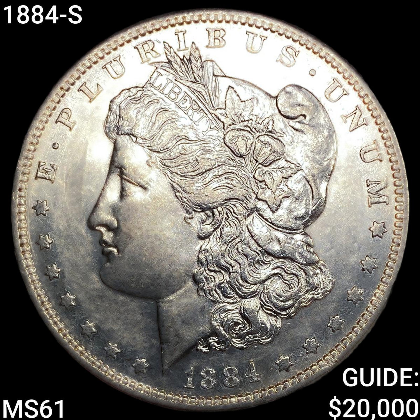 1884-S Morgan Silver Dollar (1 of 2)