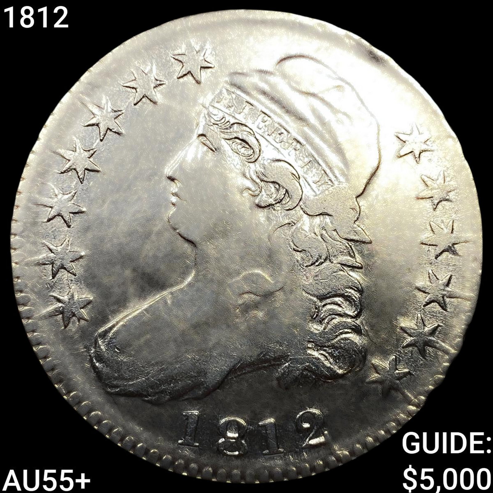 1812 Capped Bust Half Dollar: 1812 Capped Bust Half Dollar
