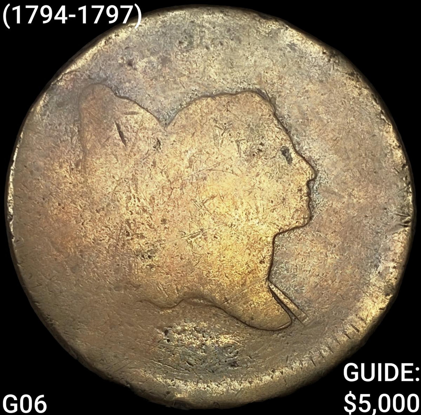 (1794-1797) Liberty Cap Half Cent: (1794-1797) Liberty Cap Half Cent