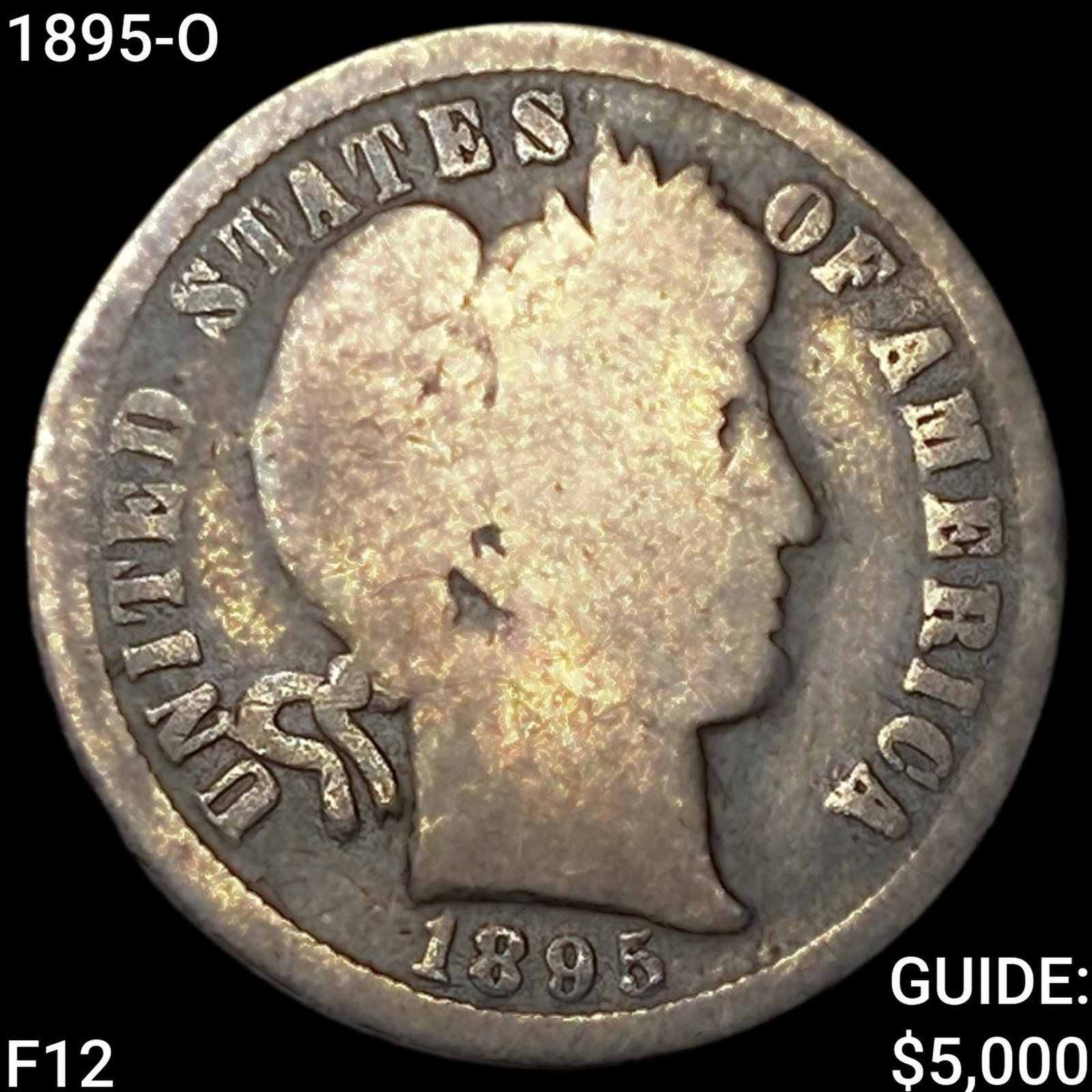 1895-O Barber Dime (1 of 2)