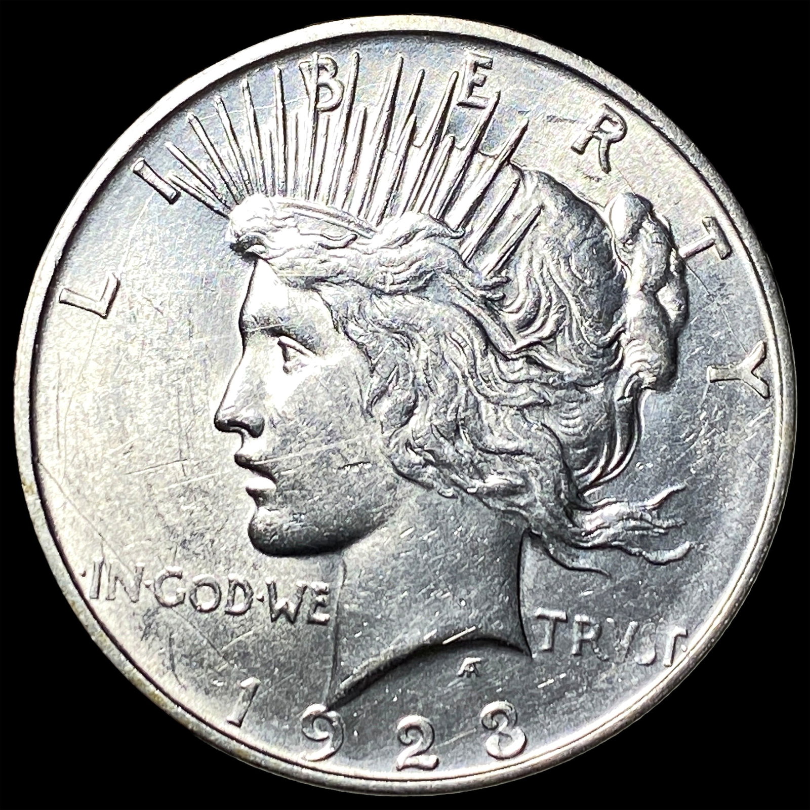 1923-D Silver Peace Dollar UNCIRCULATED: 1923-D Silver Peace Dollar UNCIRCULATED