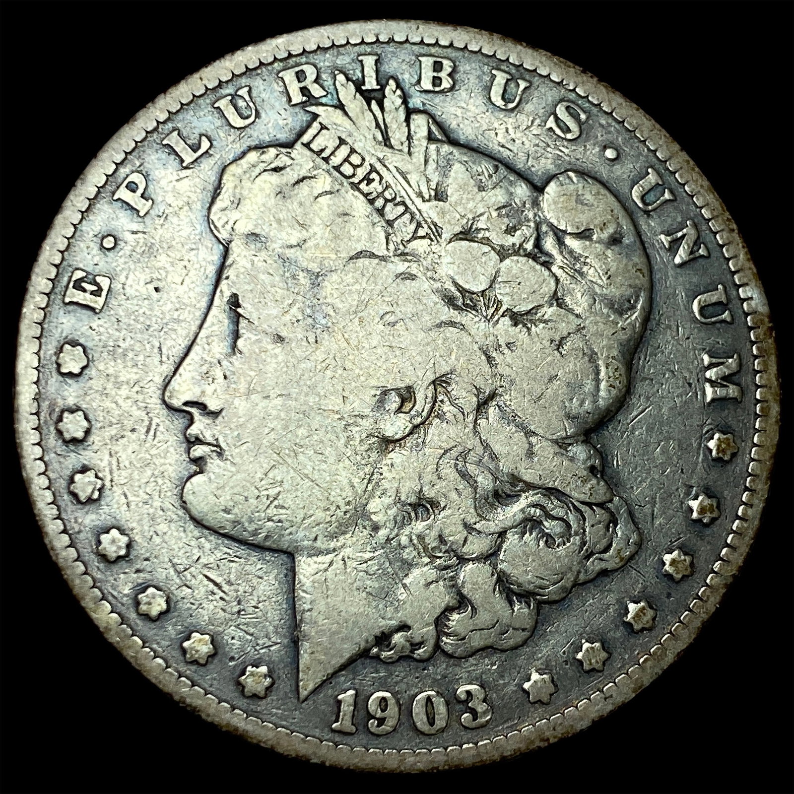 1903-S Silver Morgan Dollar LIGHTLY CIRCULATED: 1903-S Silver Morgan Dollar LIGHTLY CIRCULATED