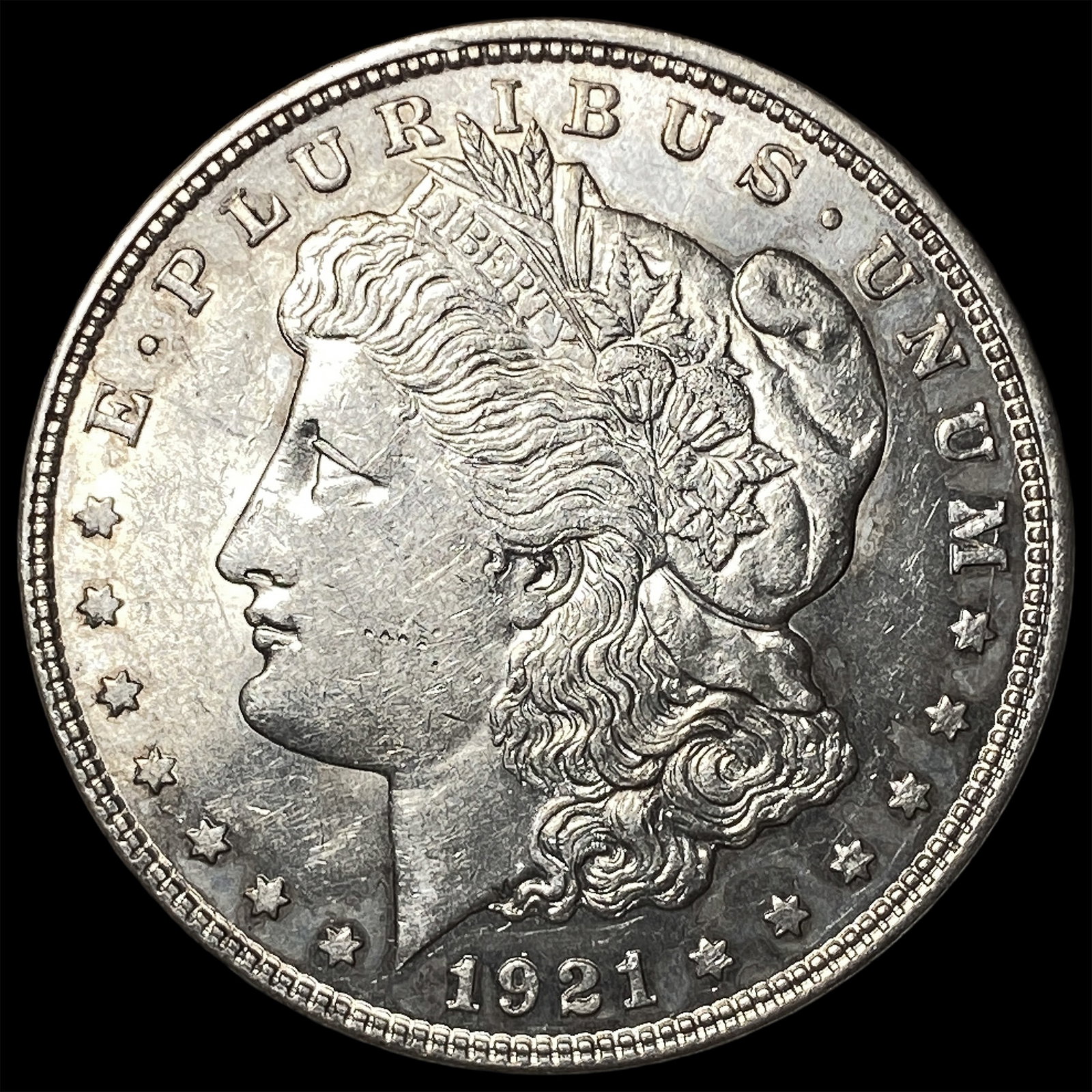 1921-D Silver Morgan Dollar UNCIRCULATED: 1921-D Silver Morgan Dollar UNCIRCULATED