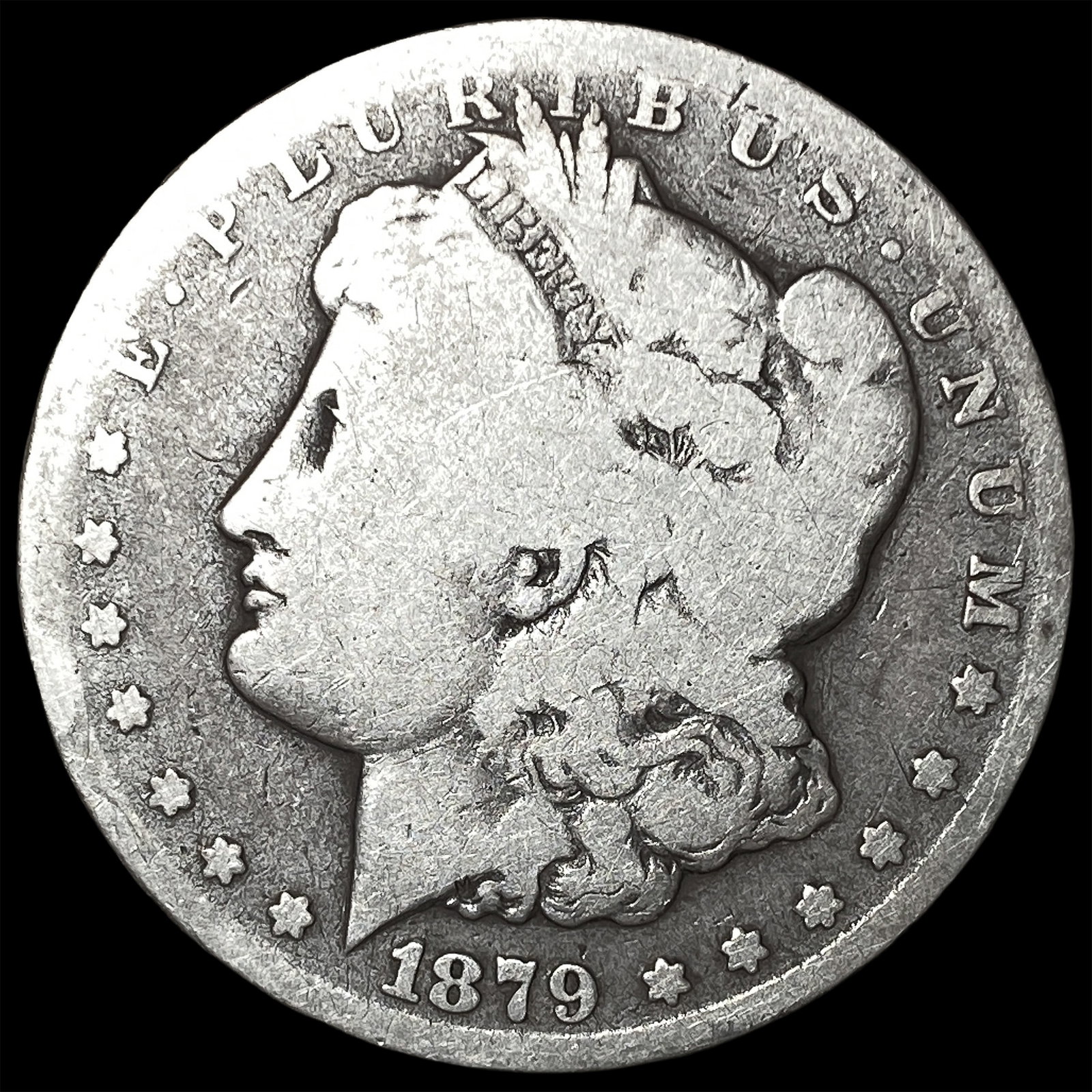 1879-CC Morgan Silver Dollar NICELY CIRCULATED: 1879-CC Morgan Silver Dollar NICELY CIRCULATED