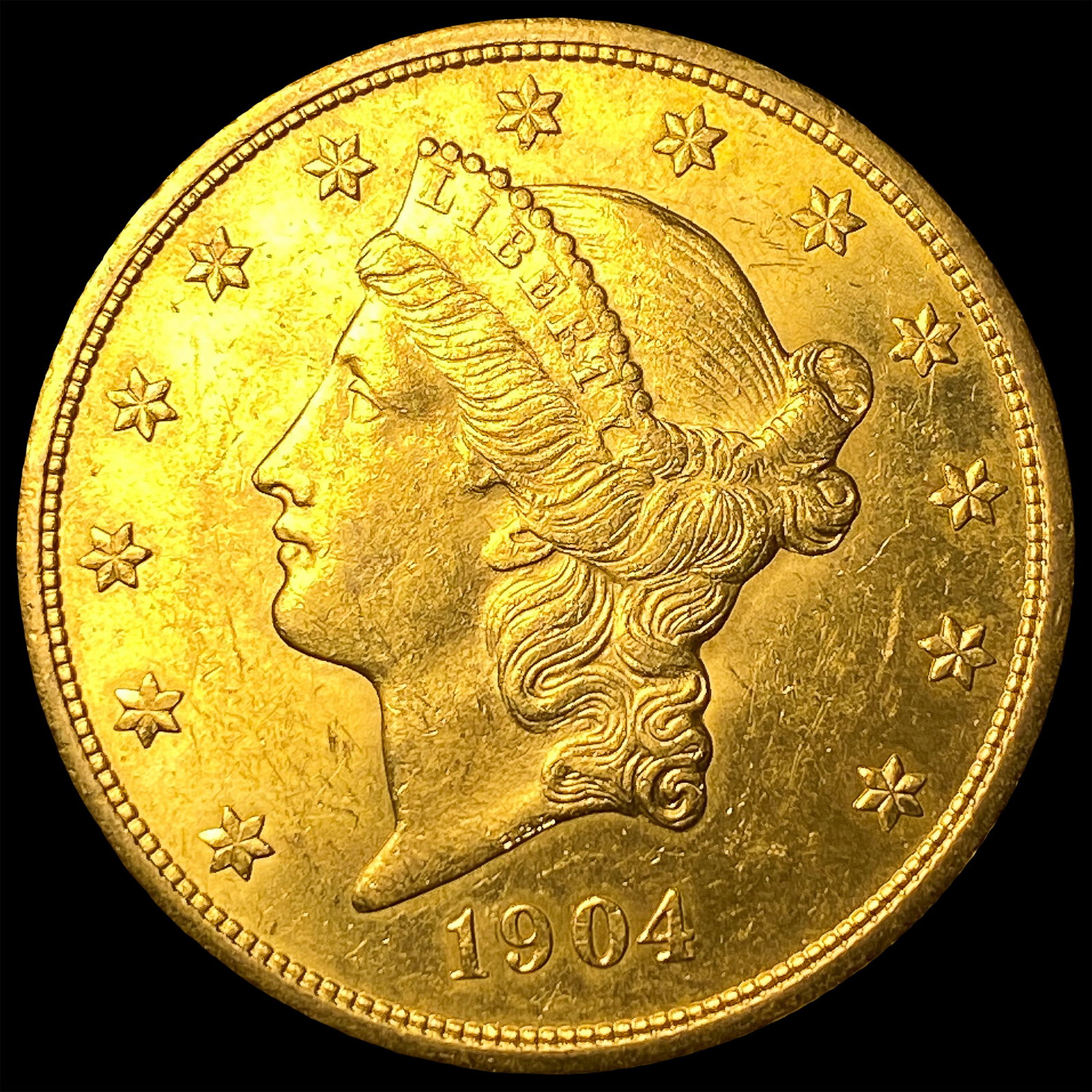 1904 $20 Gold Double Eagle (1 of 2)