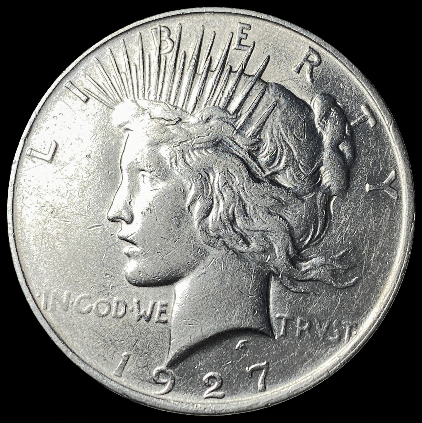 1927 Peace Silver Dollar UNCIRCULATED: 1927 Peace Silver Dollar UNCIRCULATED