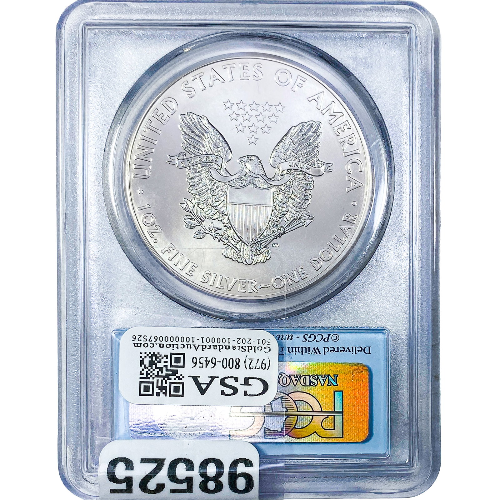 2012 Silver Eagle PCGS MS70 - 2