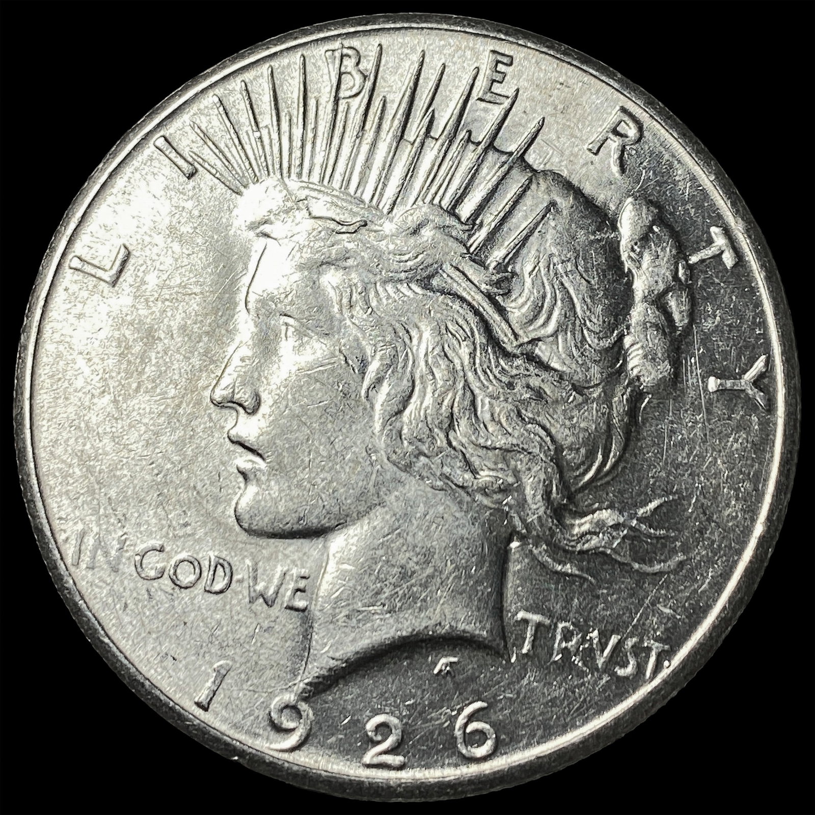 1926-S Peace Silver Dollar UNCIRCULATED: 1926-S Peace Silver Dollar UNCIRCULATED