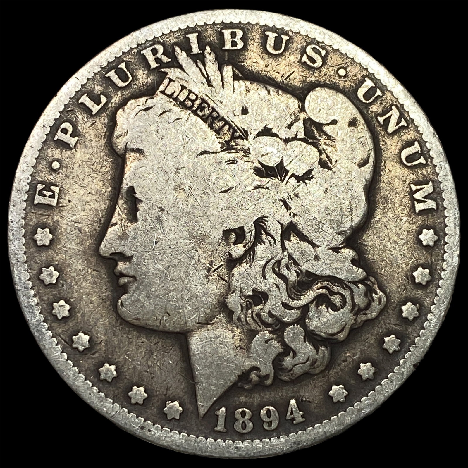 1894-O Silver Morgan Dollar NICELY CIRCULATED: 1894-O Silver Morgan Dollar NICELY CIRCULATED