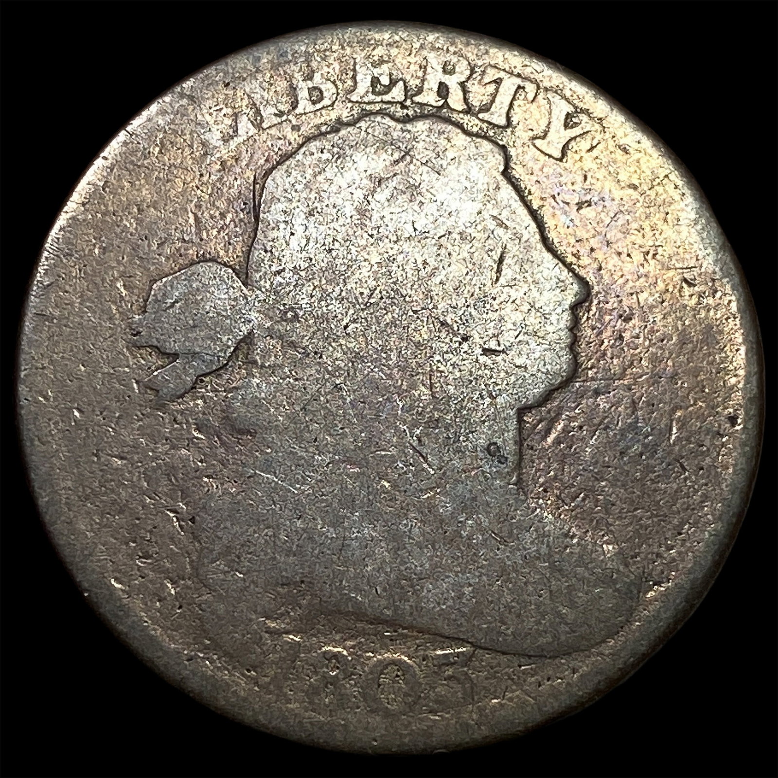 1803 Draped Bust Large Cent NICELY CIRCULATED: 1803 Draped Bust Large Cent NICELY CIRCULATED