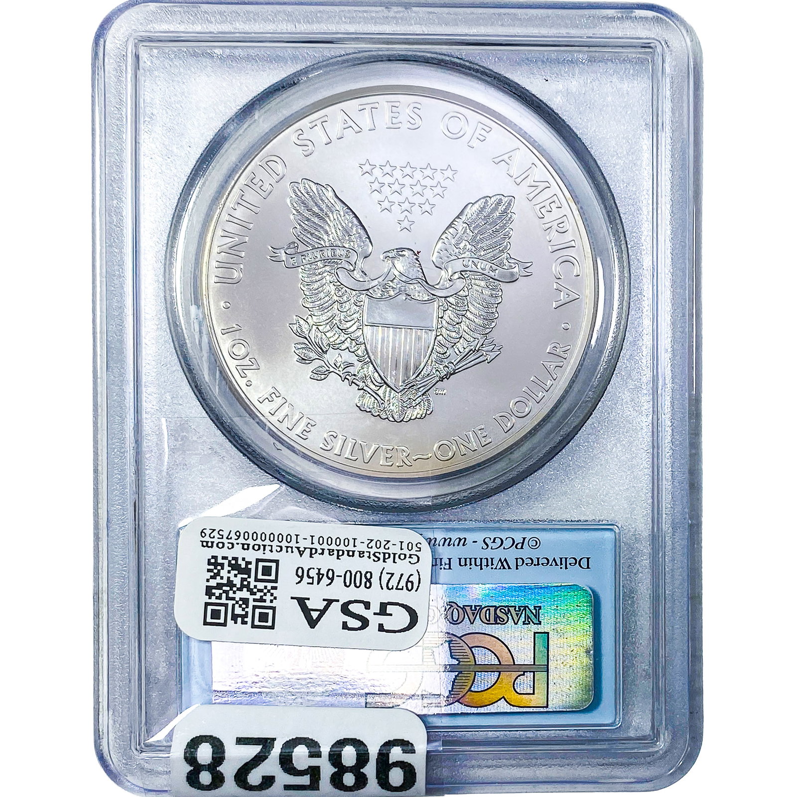 2012 Silver Eagle PCGS MS70 - 2